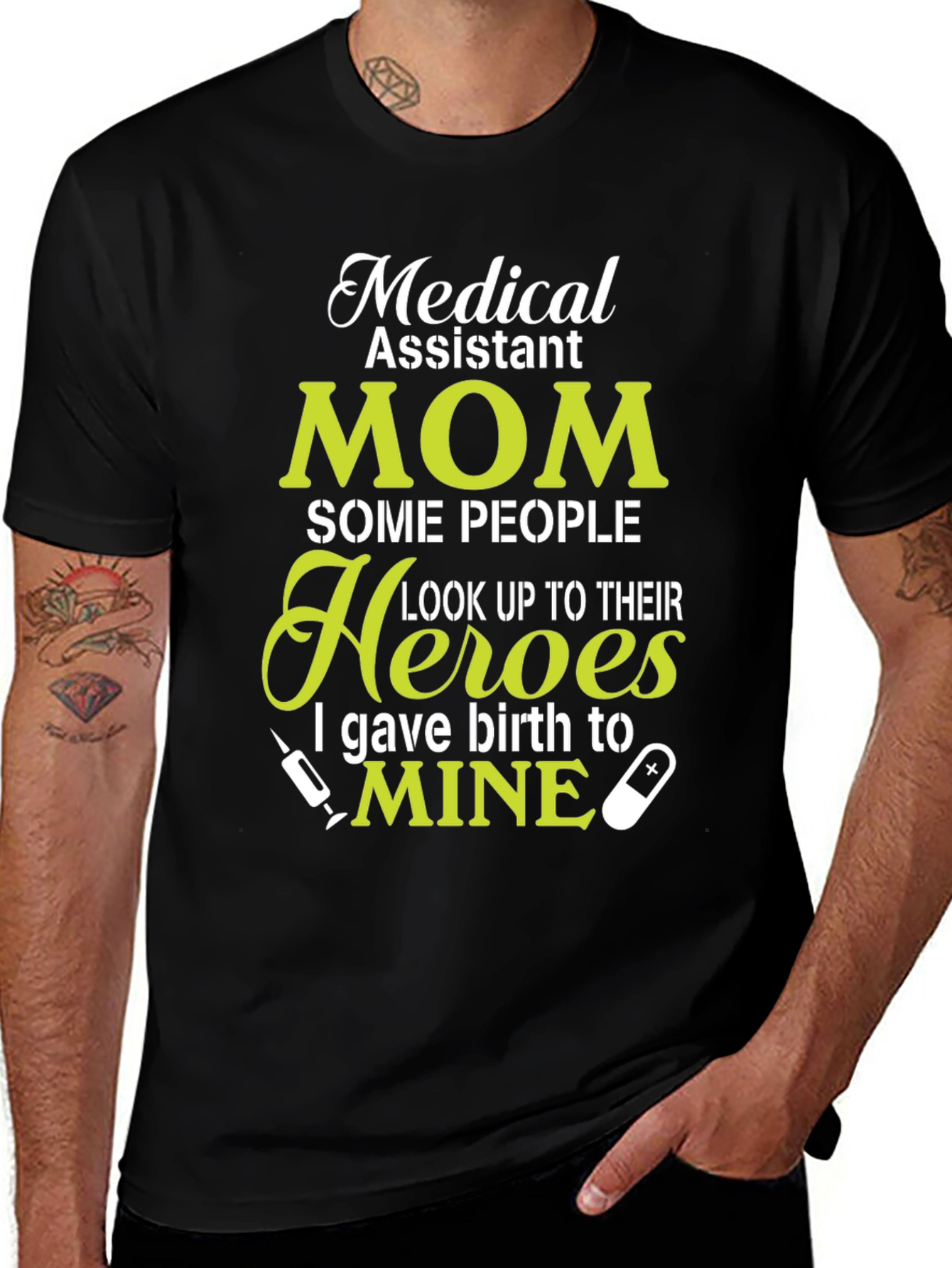 Variant 2 of Medical Assistant Mom T-Shirt - Gift for Mothers