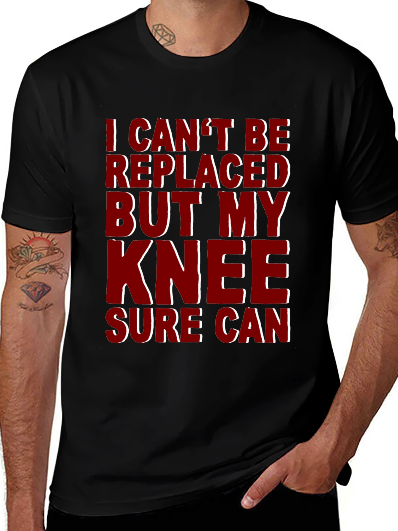 Variant 9 of Funny Knee Replacement T-Shirt