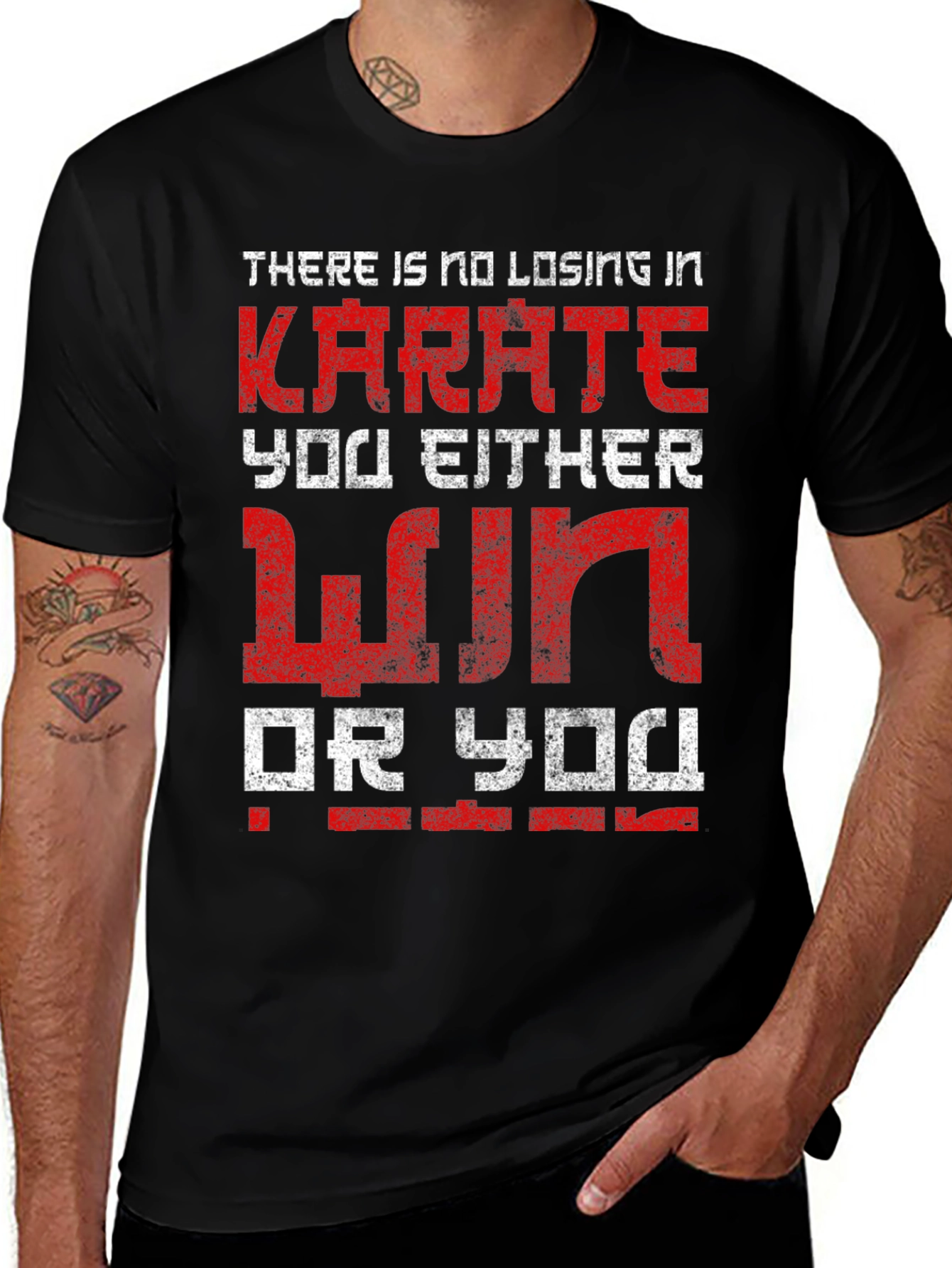 Karate Win-Win T-Shirt - Martial Arts Motivation