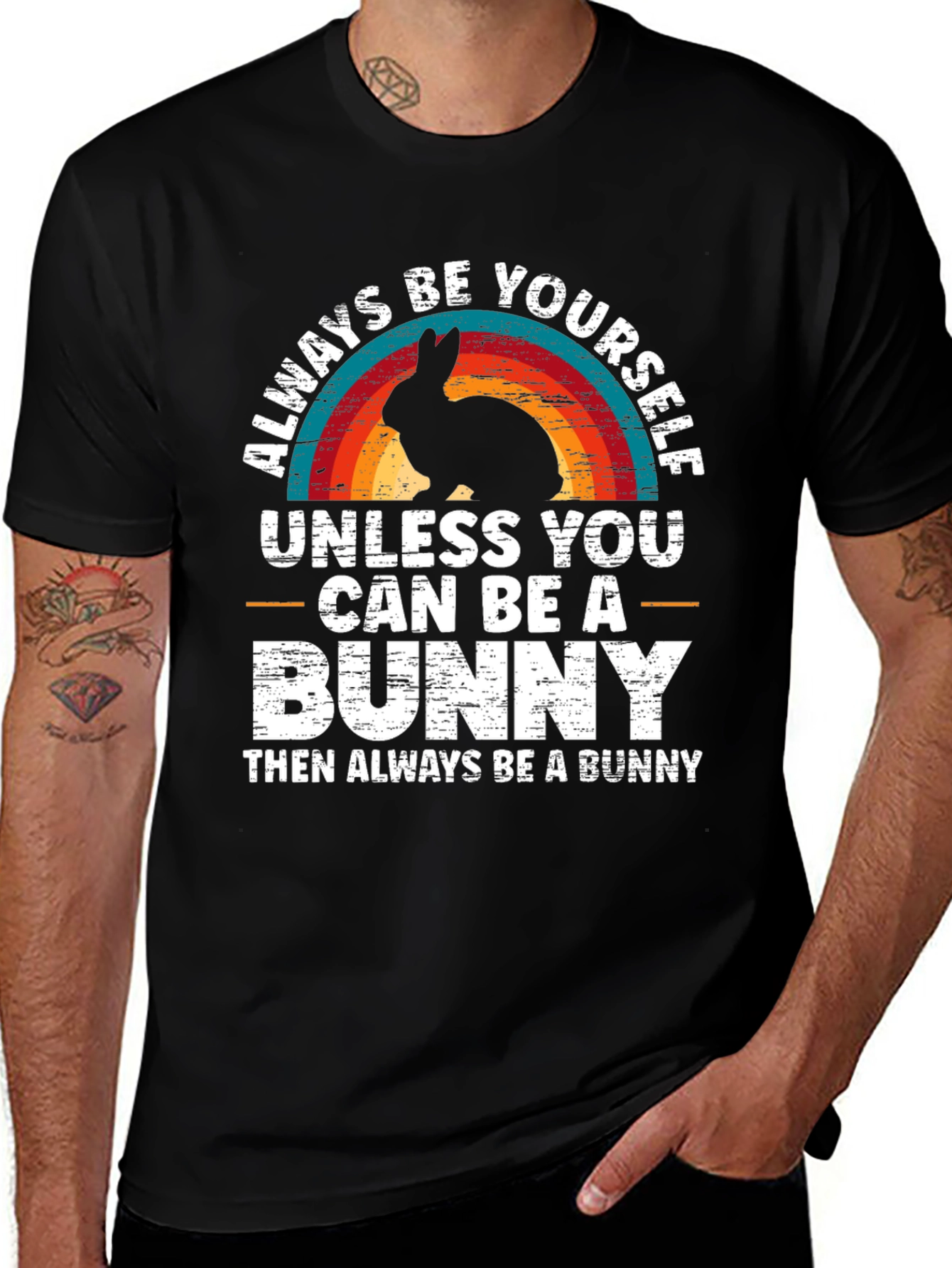 Variant 28 of Always Be Yourself Bunny T-Shirt