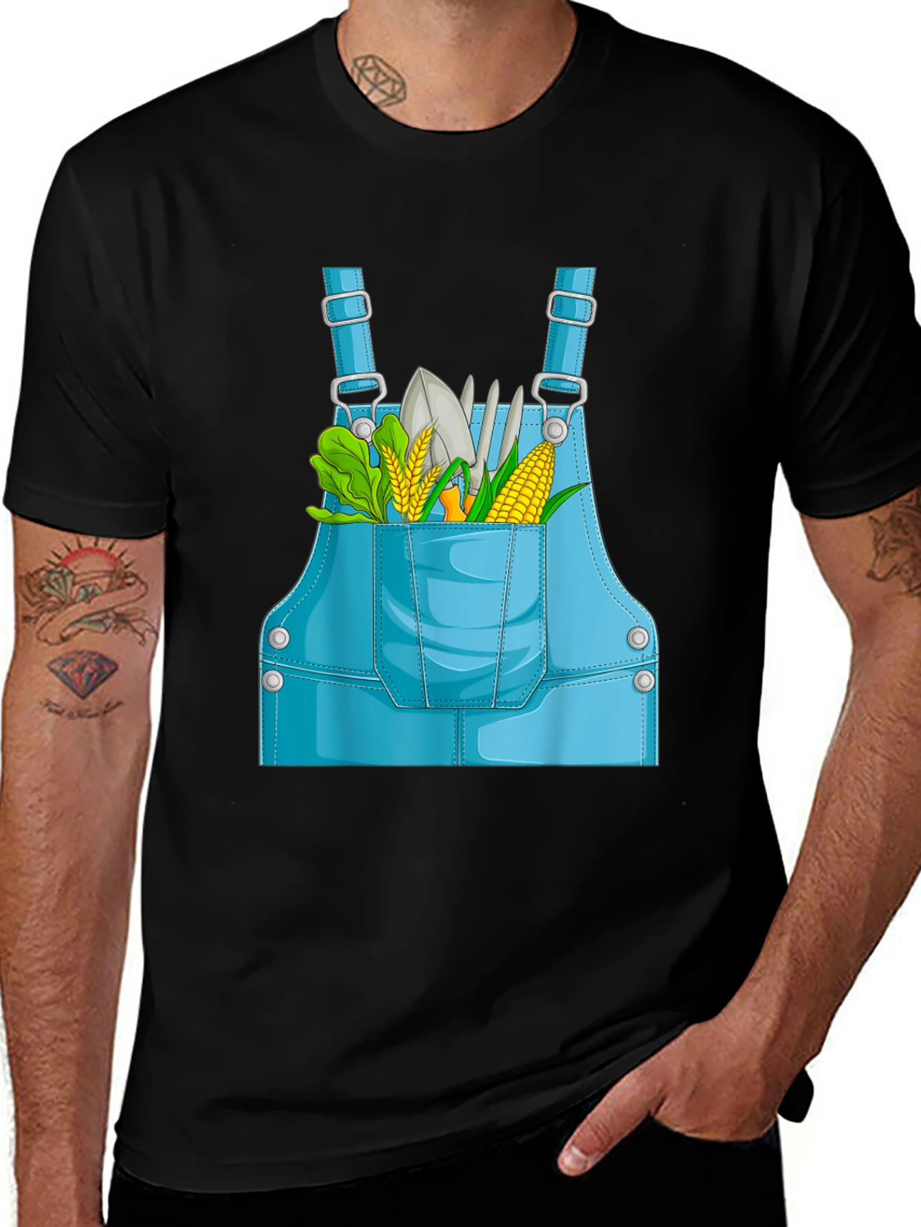 Gardener's Pocket T-Shirt - Novelty Farm Apparel