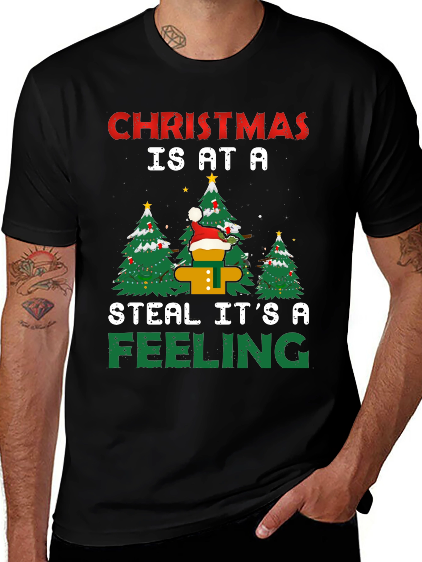 Christmas Feeling T-Shirt: Festive Holiday Tee