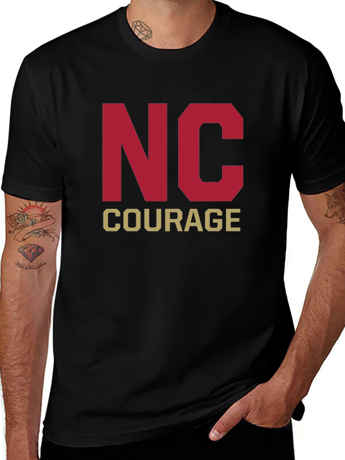 NC Courage T-Shirt - Fan Apparel