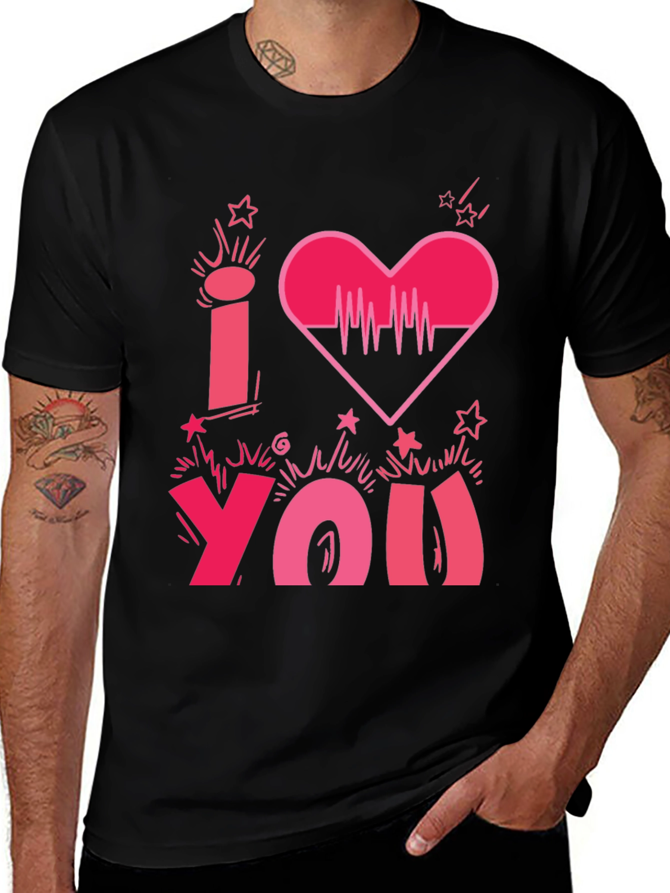 Variant 27 of I Heart You T-Shirt - Valentine's Day Gift
