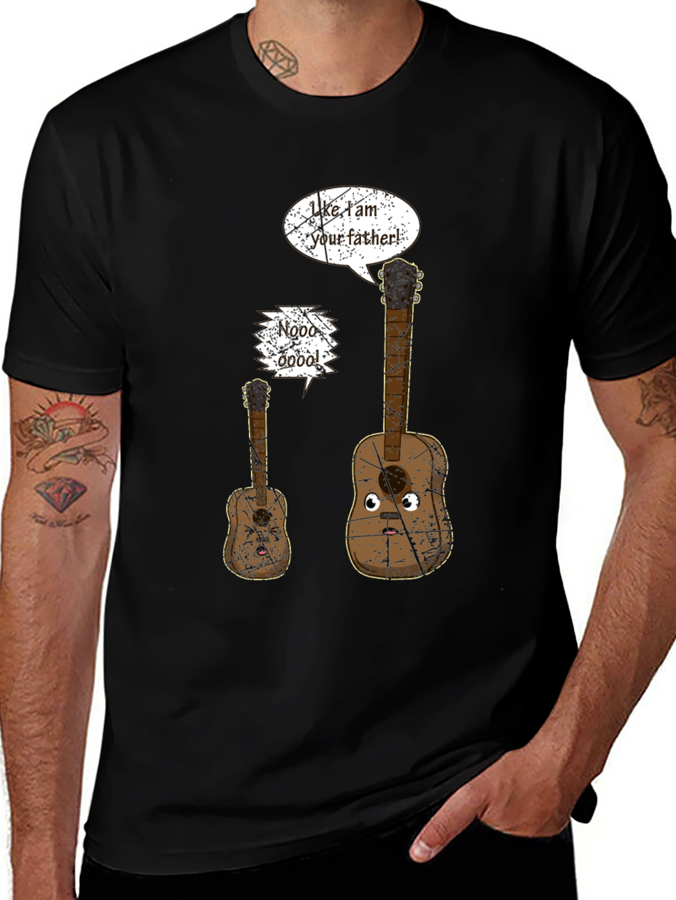 Variant 28 of Funny Guitar Father Son T-Shirt