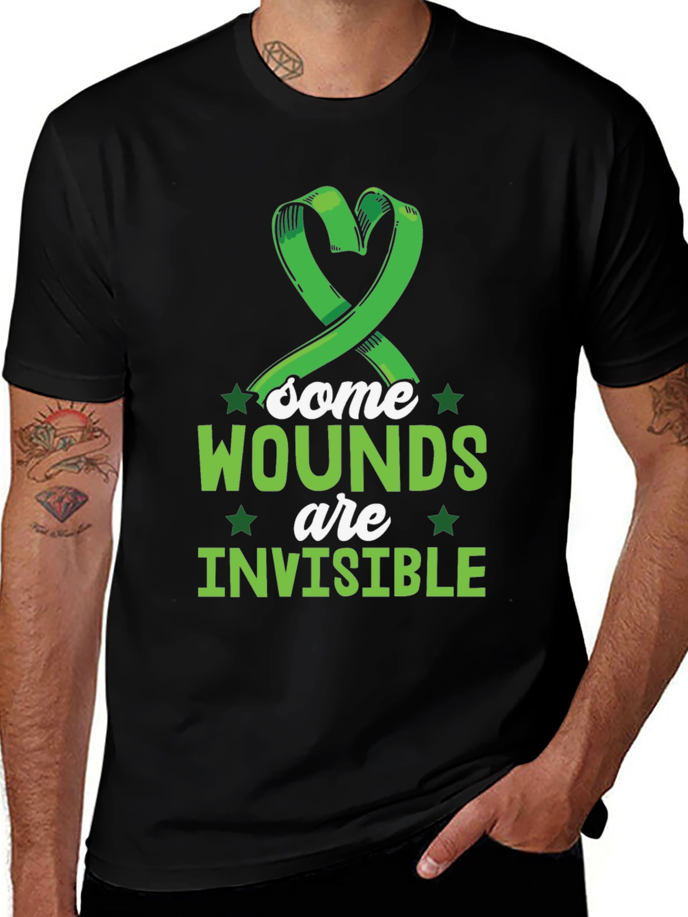Invisible Wounds Awareness T-Shirt
