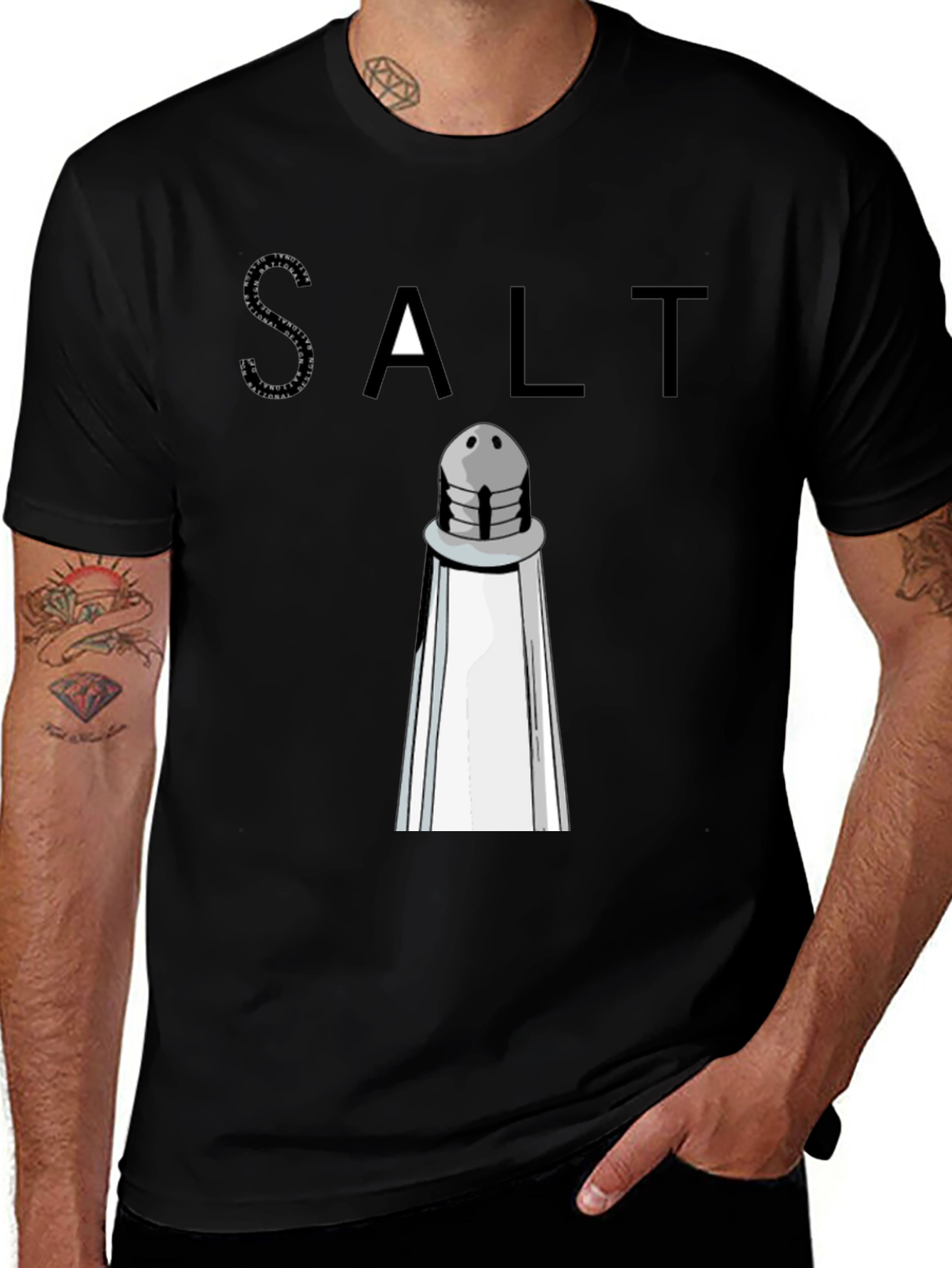 Variant 23 of Salt Shaker Graphic T-Shirt - Stylish & Unique