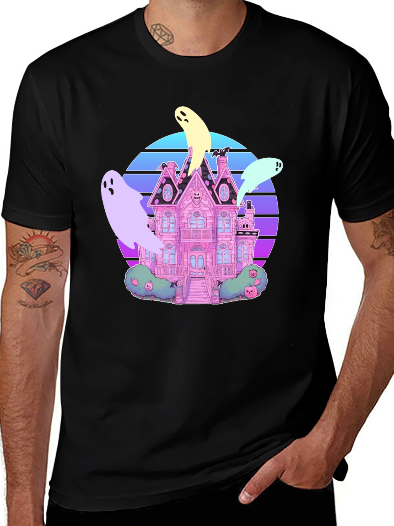 Variant 12 of Haunted House Graphic Tee