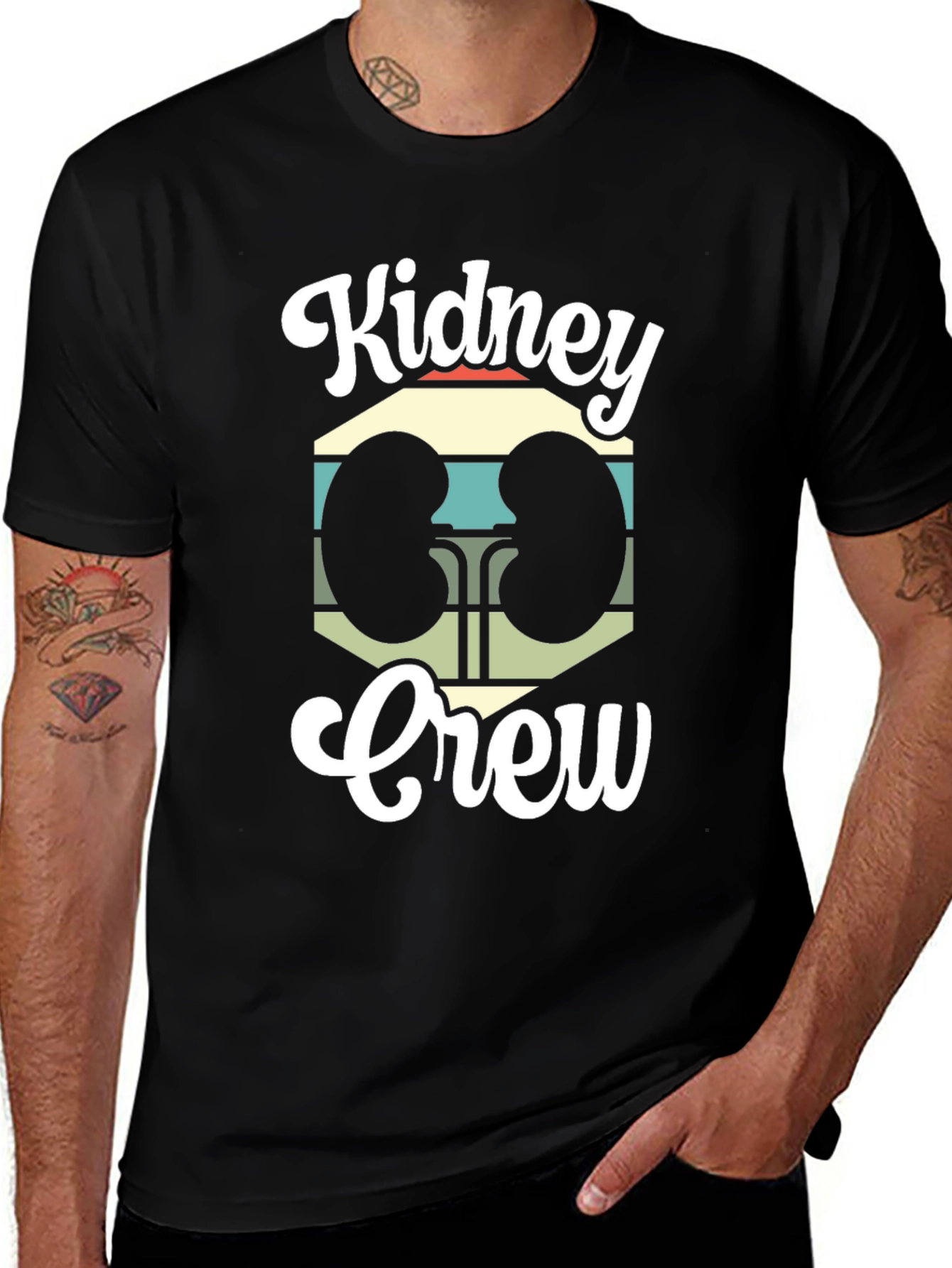 Kidney Crew Graphic Tee - Support Organ Donation!