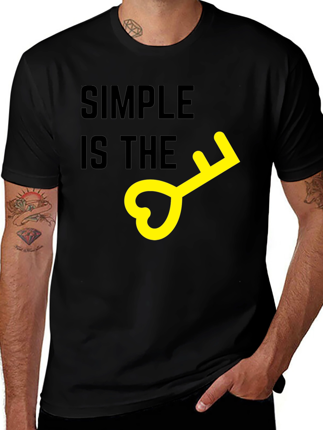Variant 25 of Simple is the Key T-Shirt