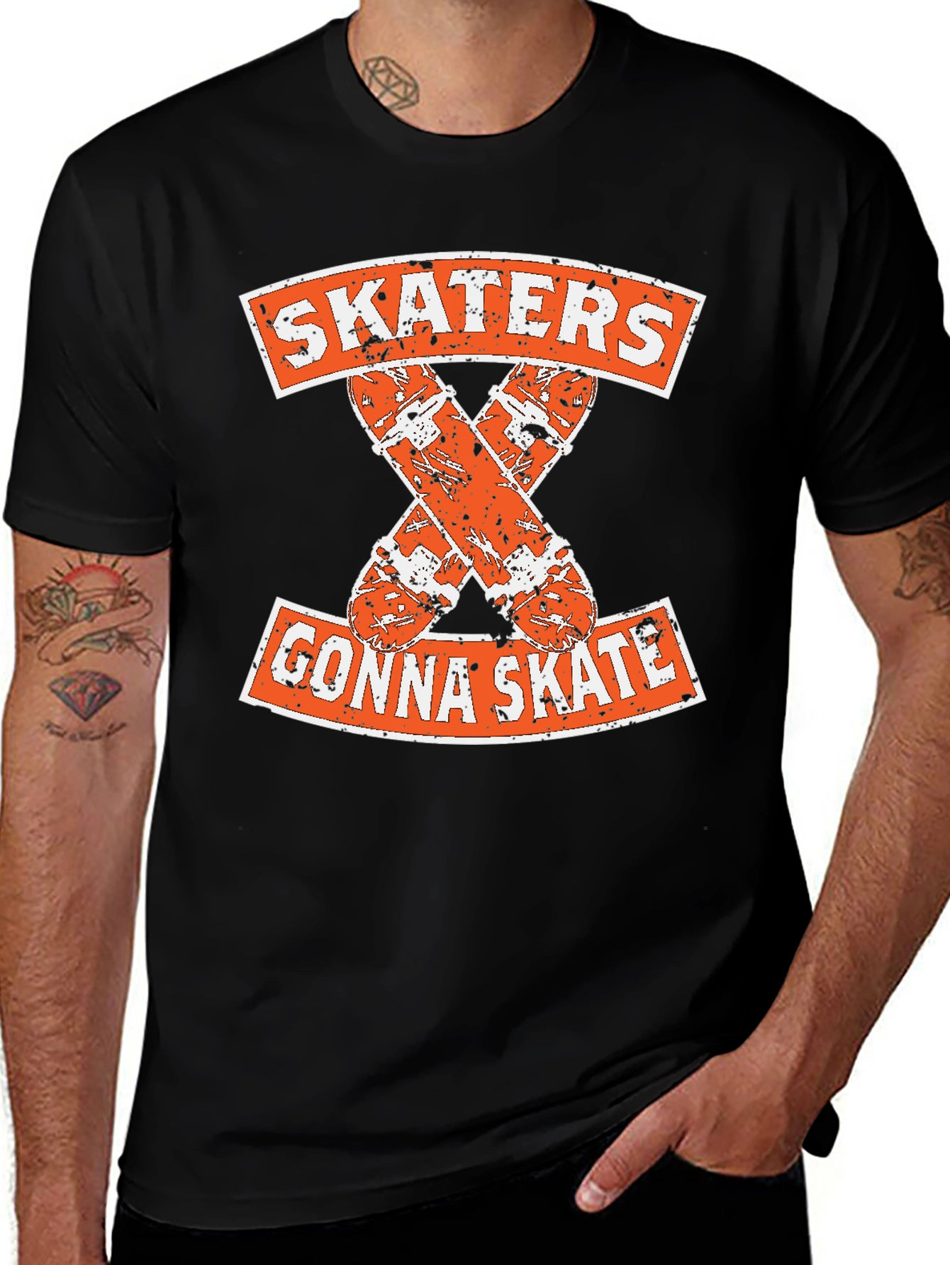 Skaters Gonna Skate Graphic Tee