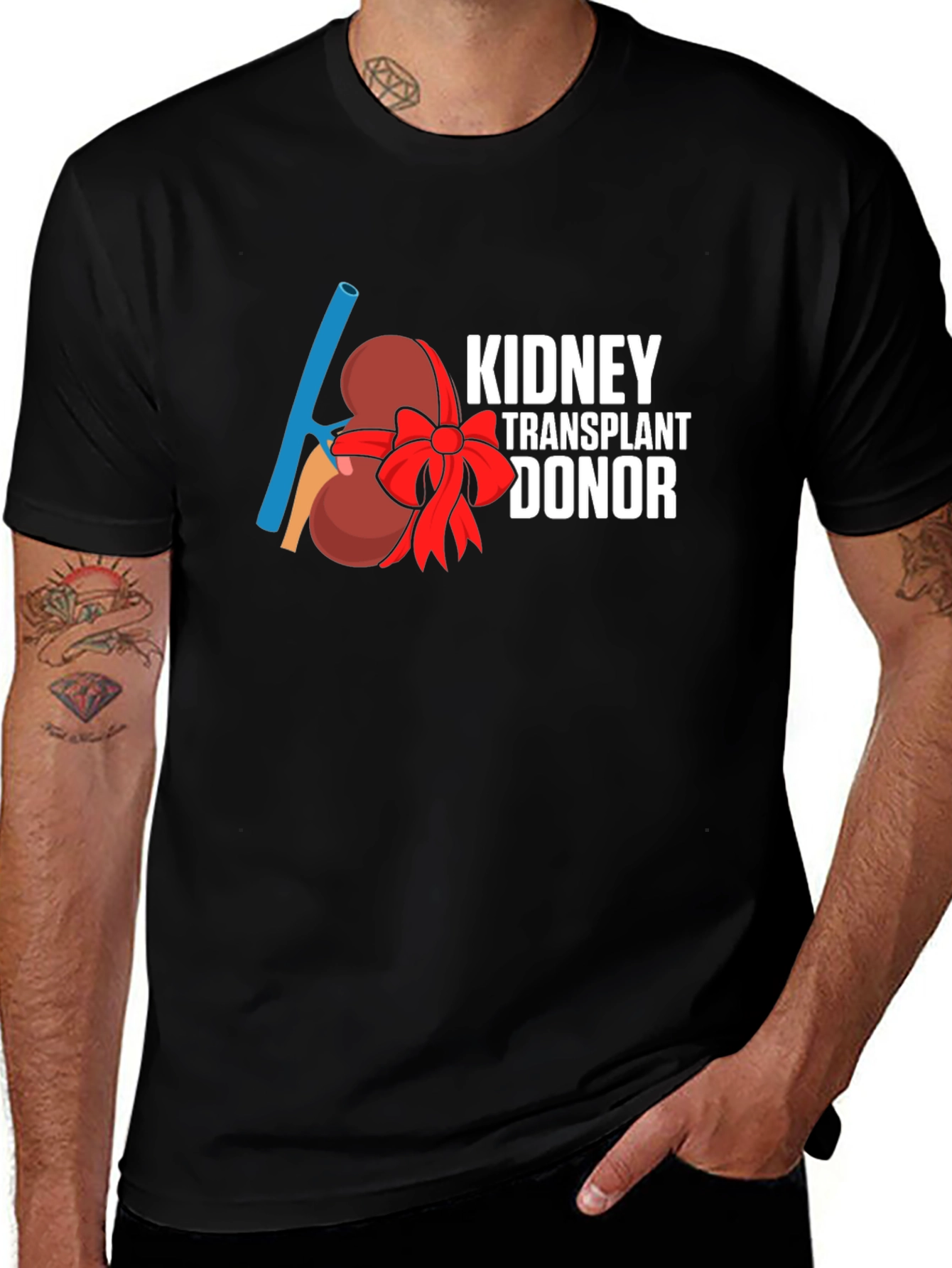 Variant 8 of Kidney Transplant Donor Awareness T-Shirt