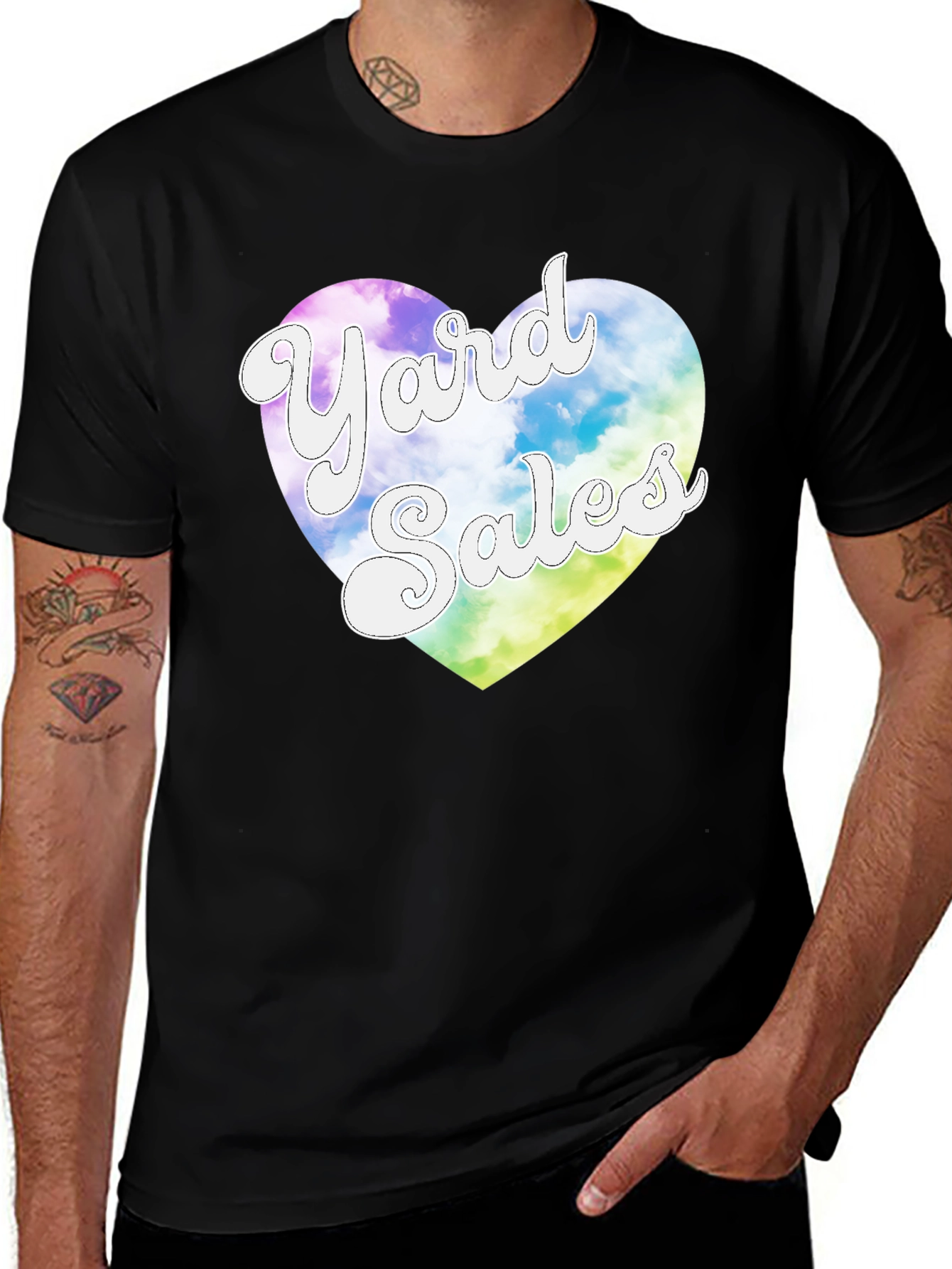 Yard Sales Heart Graphic Tee - Unisex