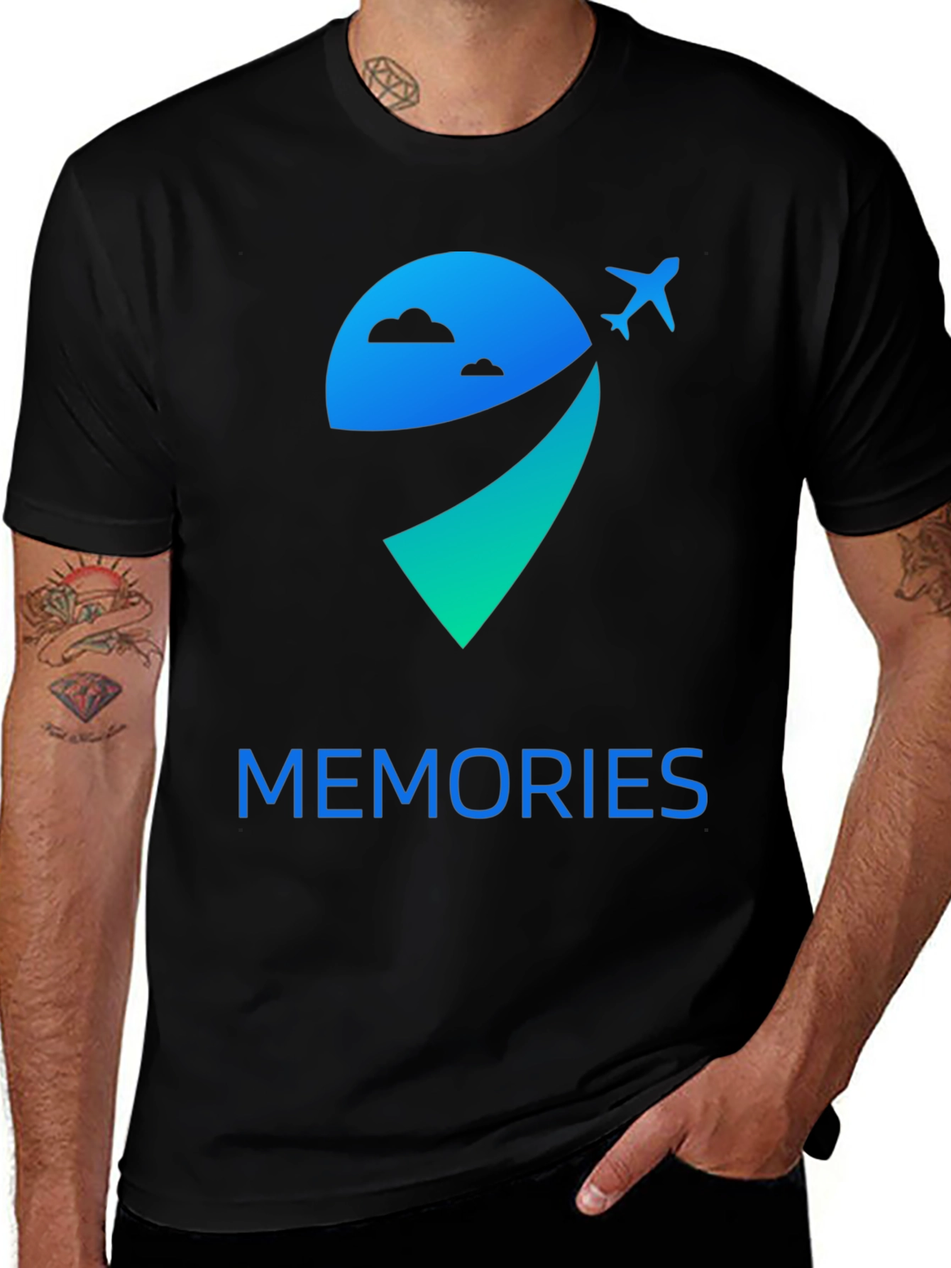 Variant 12 of Memories Travel Graphic Tee