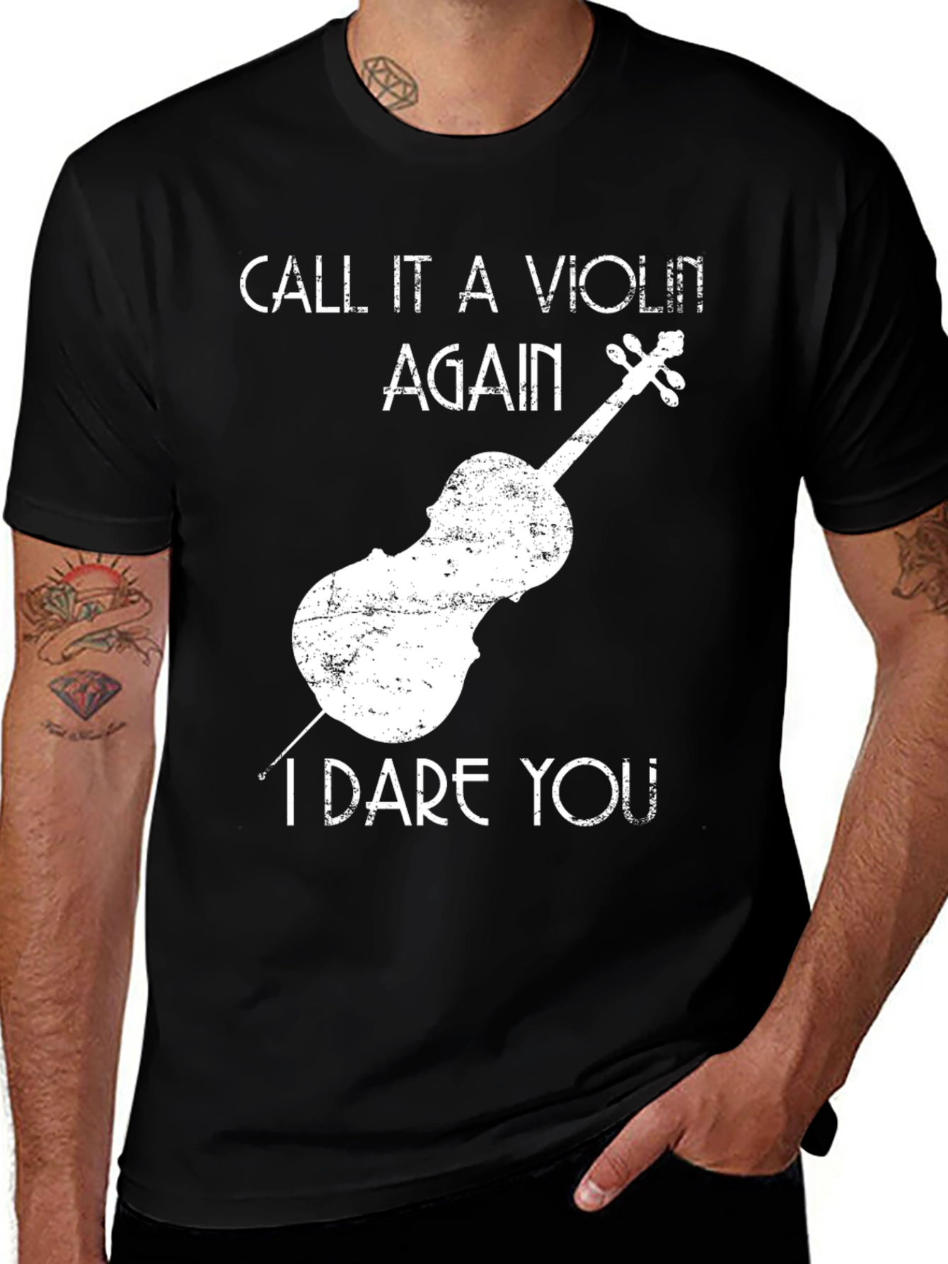 Variant 26 of Dare You Cello T-Shirt