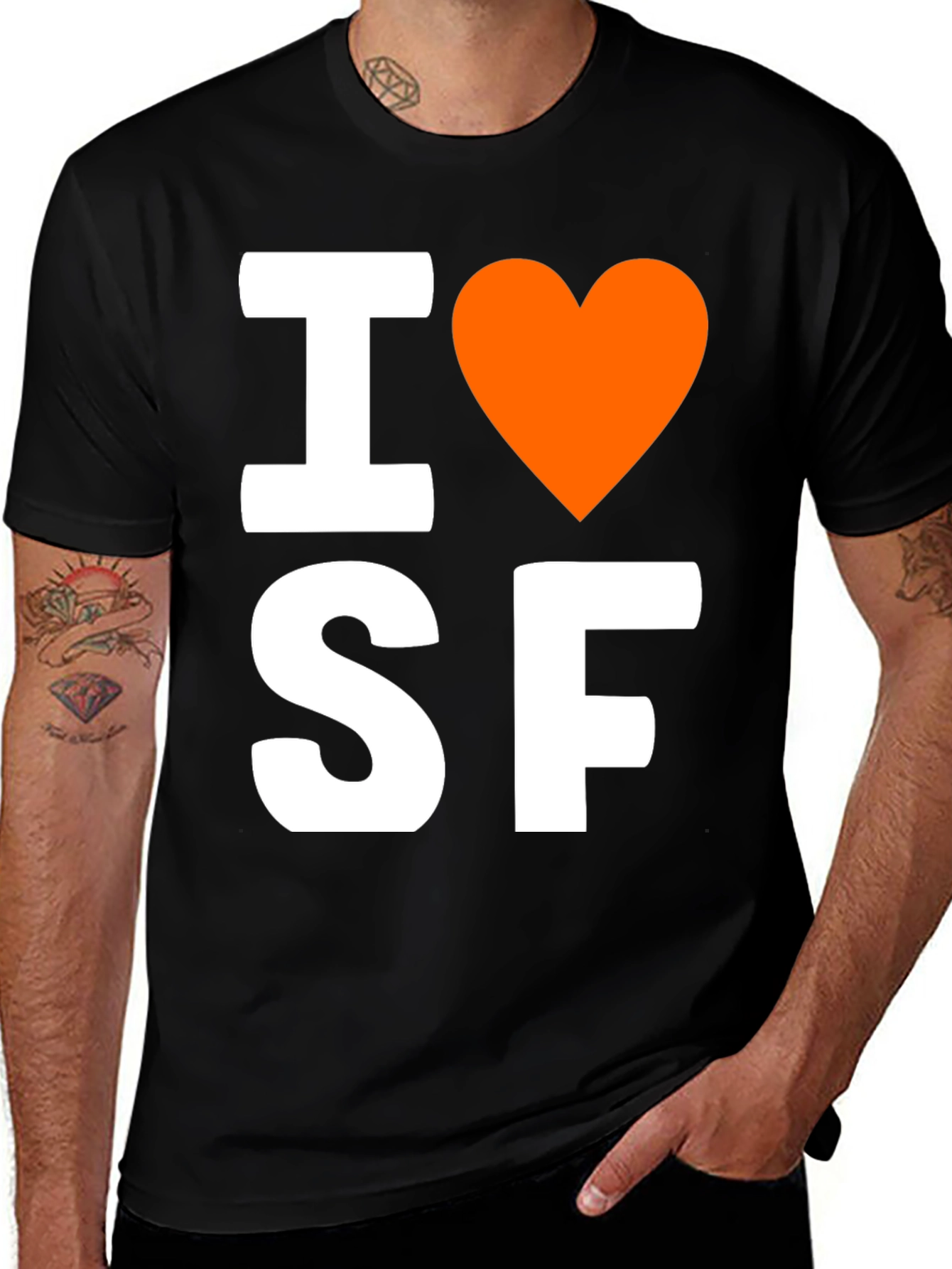 I Heart SF T-Shirt - San Francisco Pride Tee