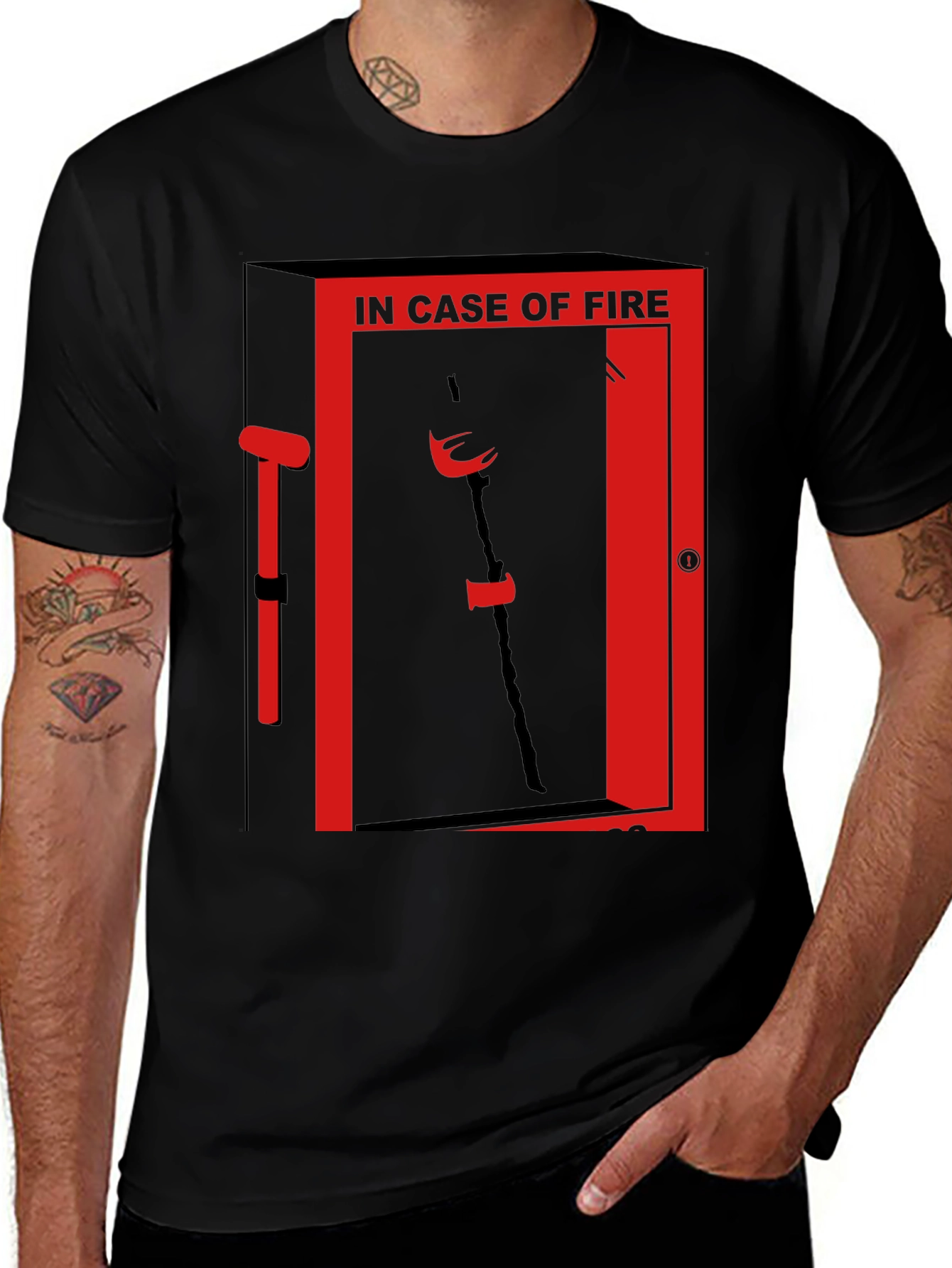 Variant 11 of In Case of Fire T-Shirt