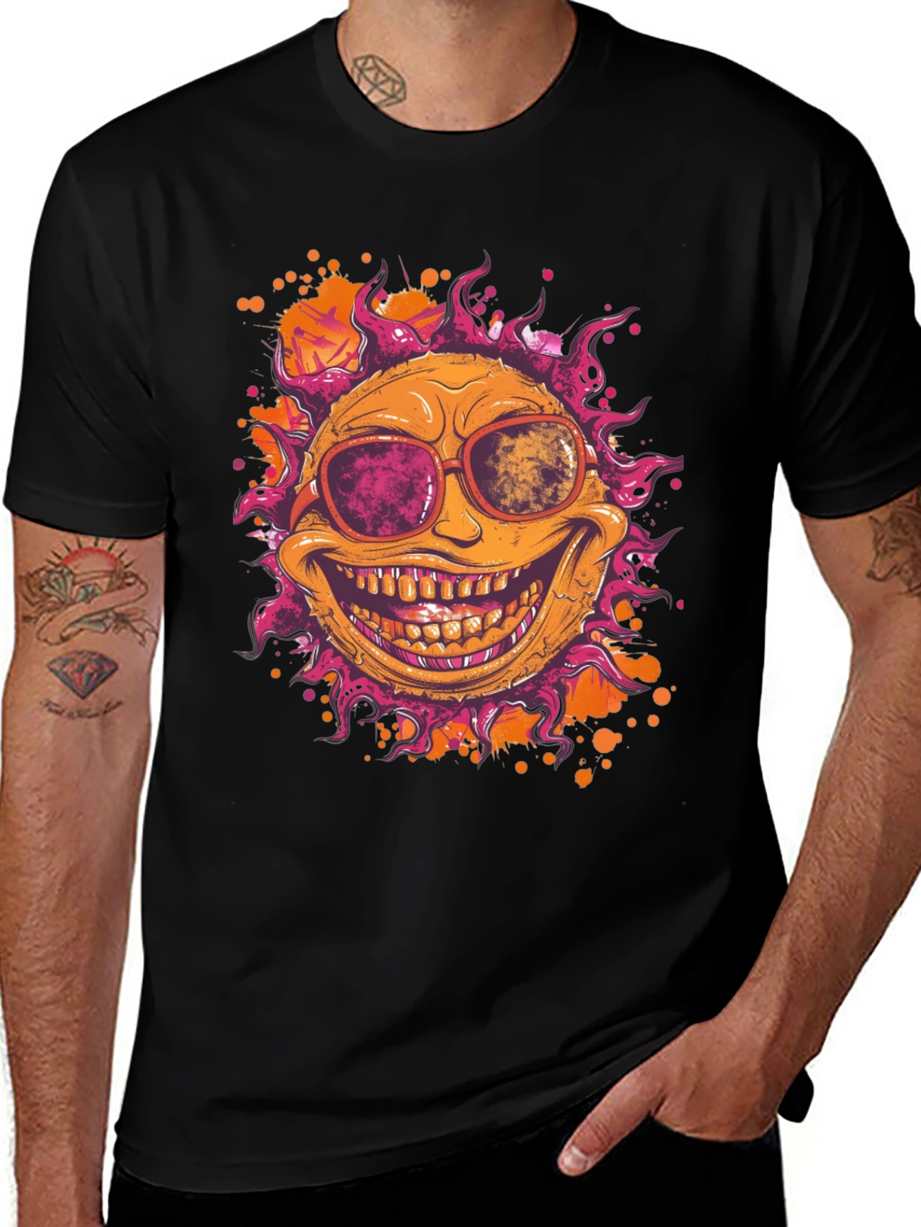 Variant 25 of Groovy Sun Graphic Tee