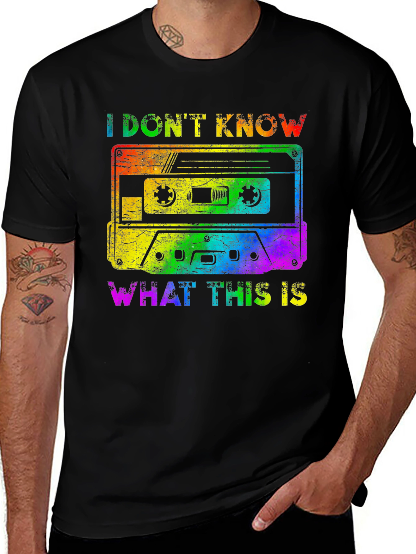 Variant 6 of Retro Cassette Tape Pride T-Shirt