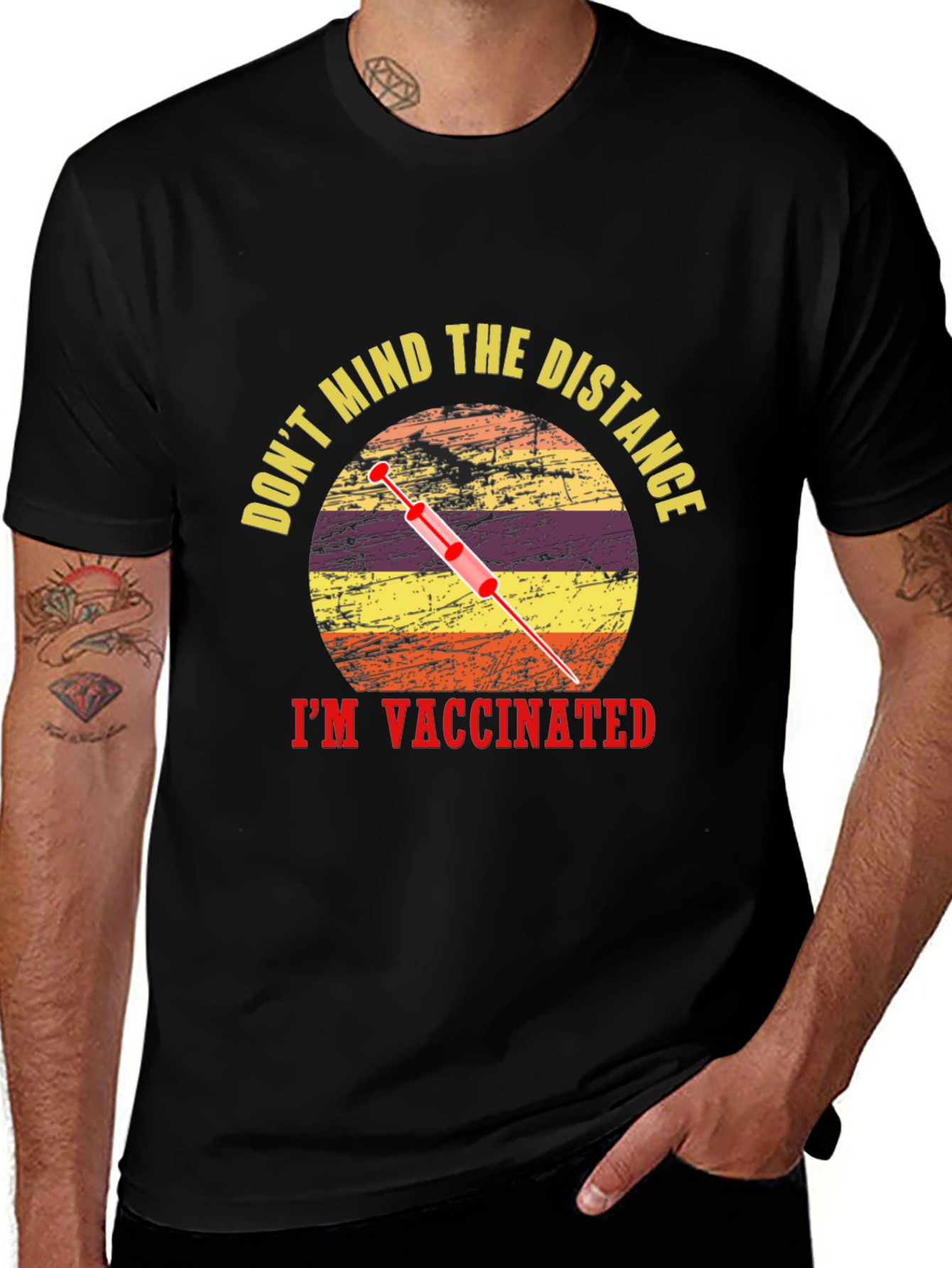 Variant 6 of I'm Vaccinated Graphic Tee
