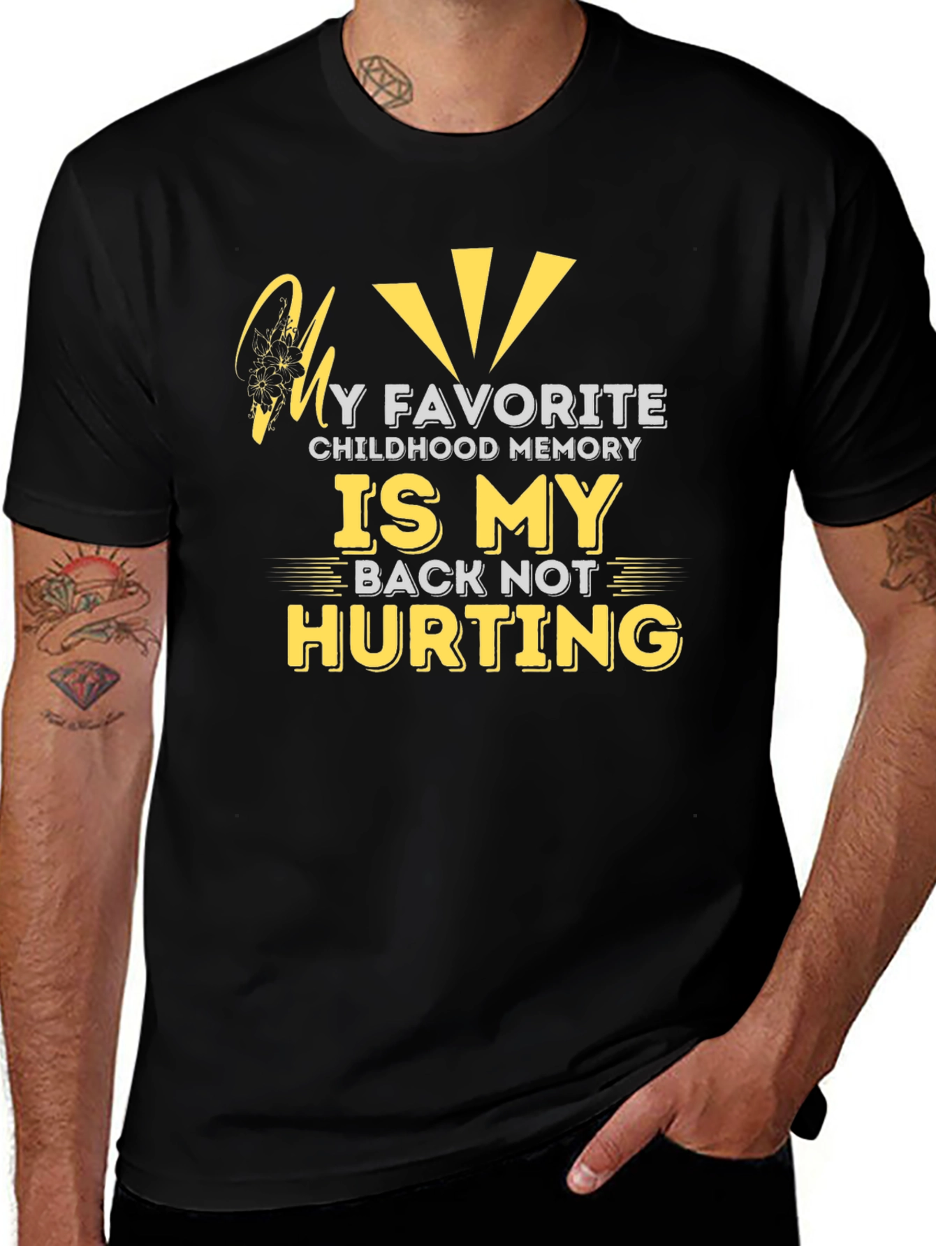 Variant 16 of Funny Back Pain Relief T-Shirt