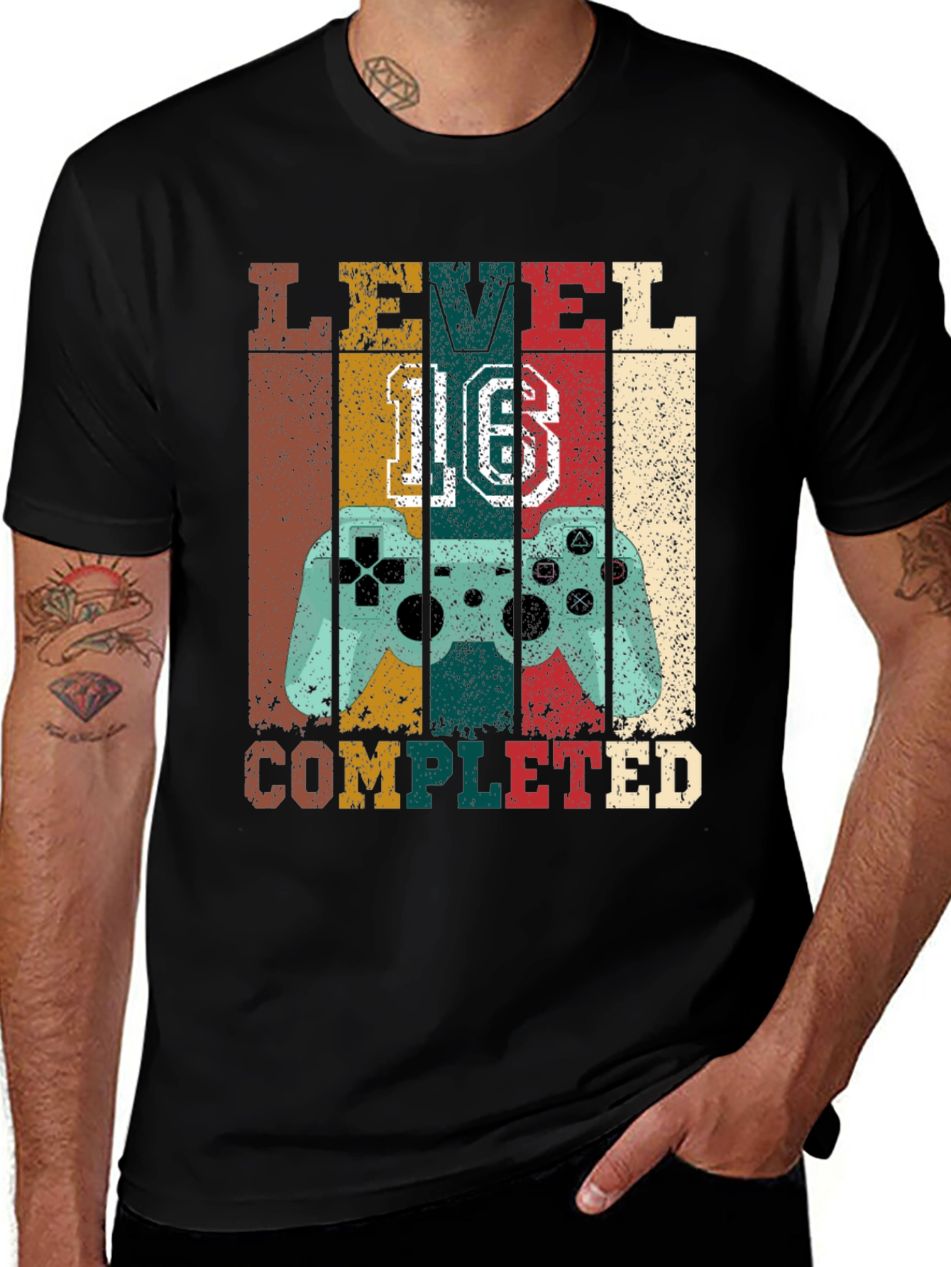 Level 16 Completed Gamer T-Shirt