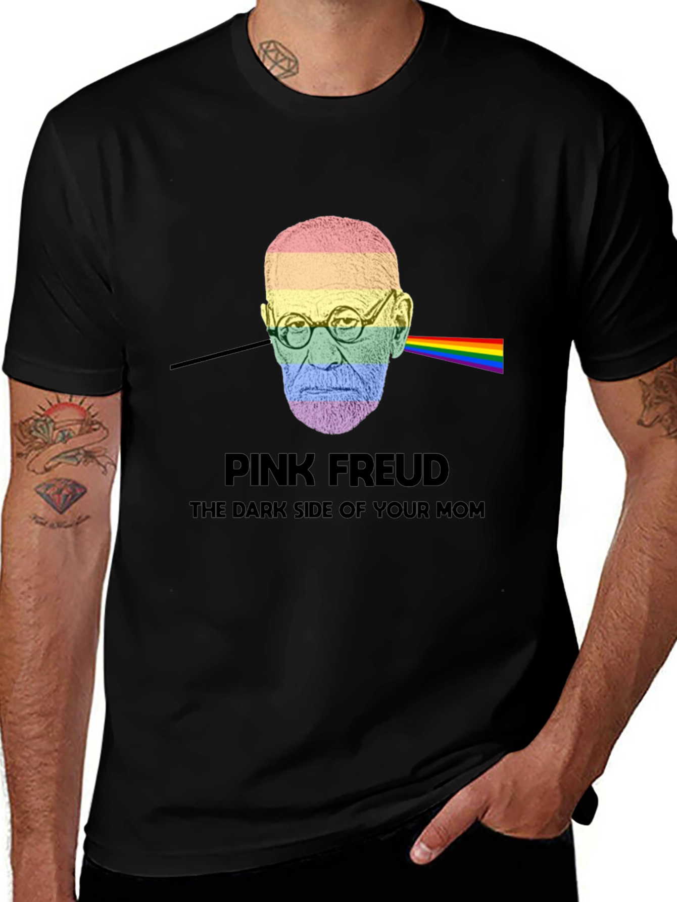 Pink Freud Dark Side T-Shirt