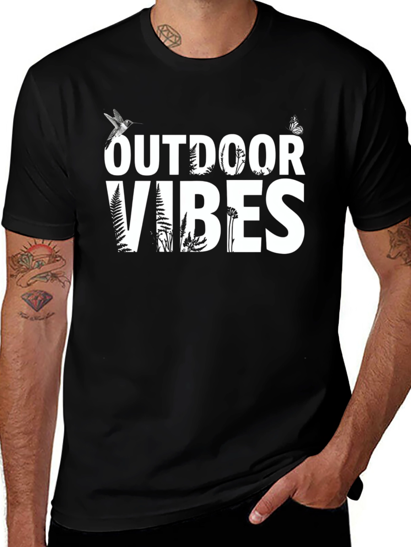 Variant 14 of Outdoor Vibes Graphic T-Shirt