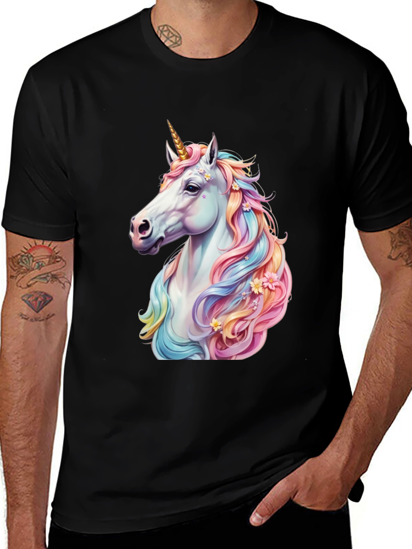 Unicorn Graphic T-Shirt - Fantasy Tee