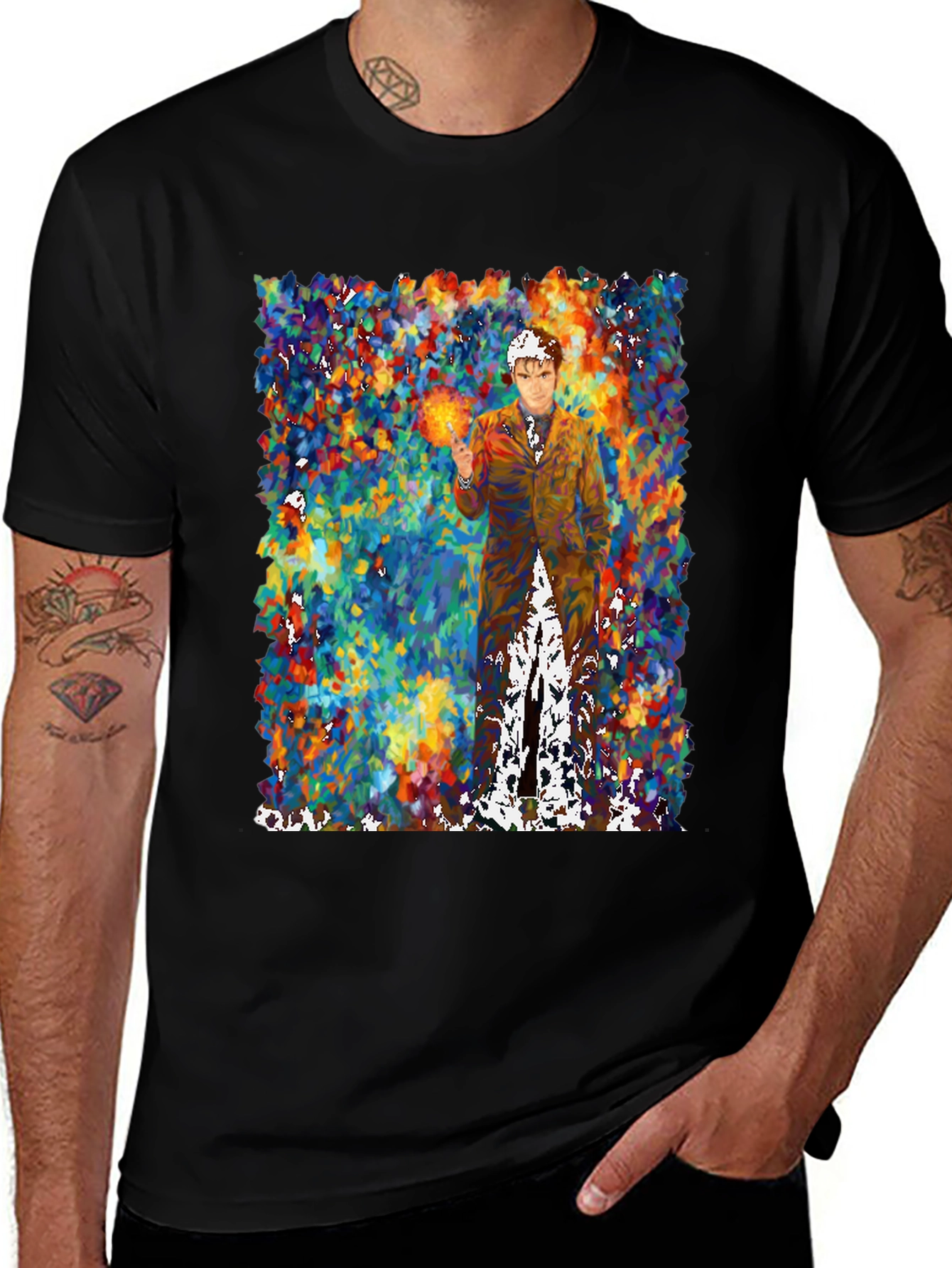 Colorful Doctor Who T-Shirt