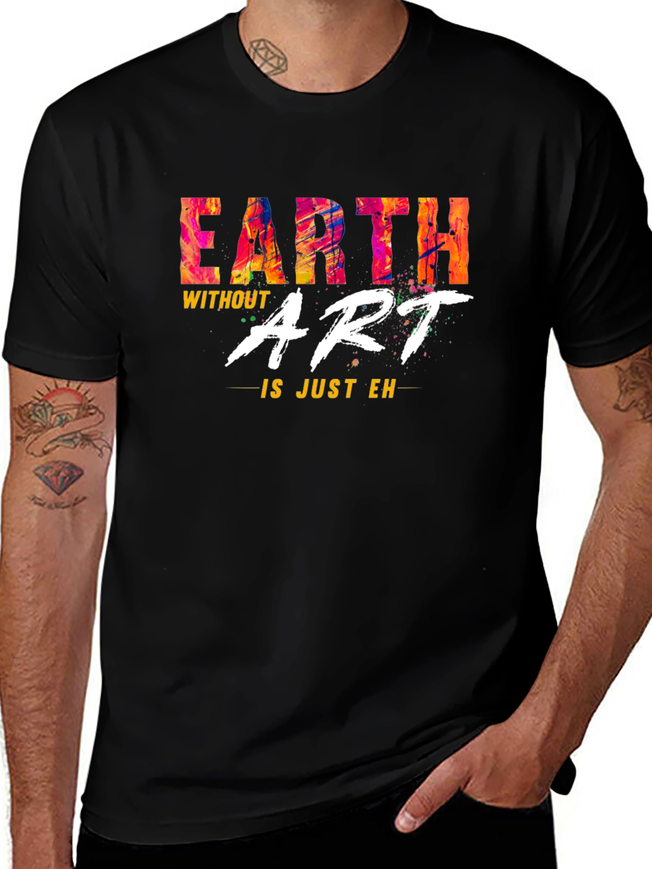 Variant 11 of Earth Without Art Men's Graphic Tee