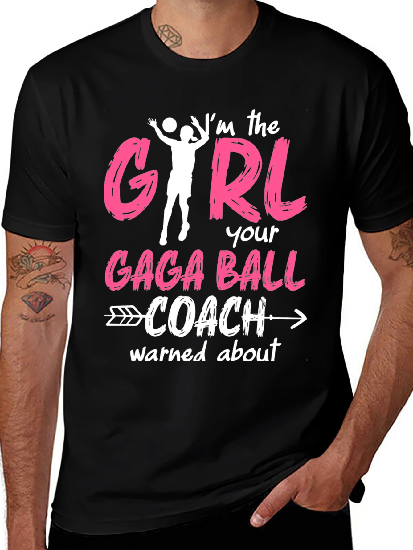 I'm the GIRL Gaga Ball Coach T-Shirt