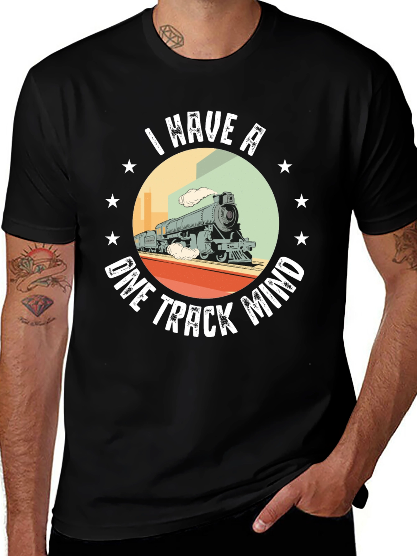 One Track Mind Train T-Shirt