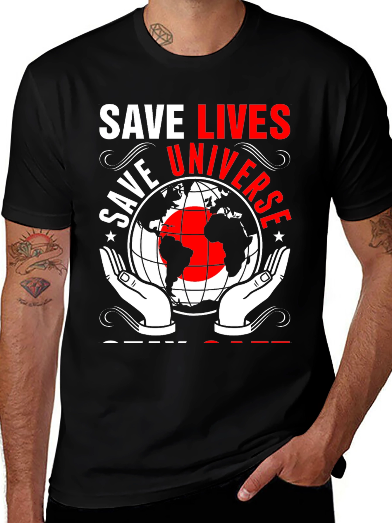 Variant 14 of Save Lives Universe T-Shirt