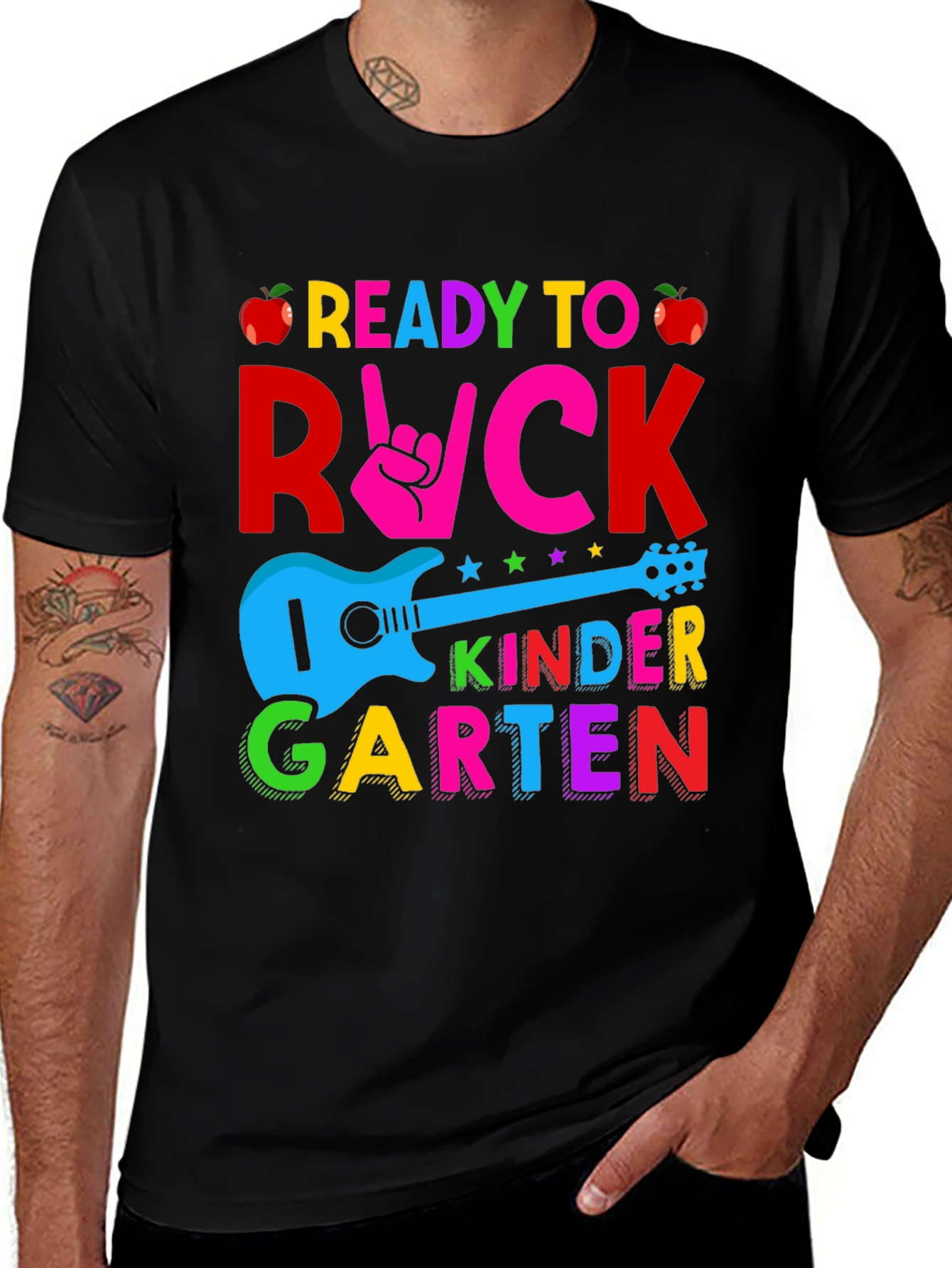 Variant 19 of Ready to Rock Kindergarten T-Shirt