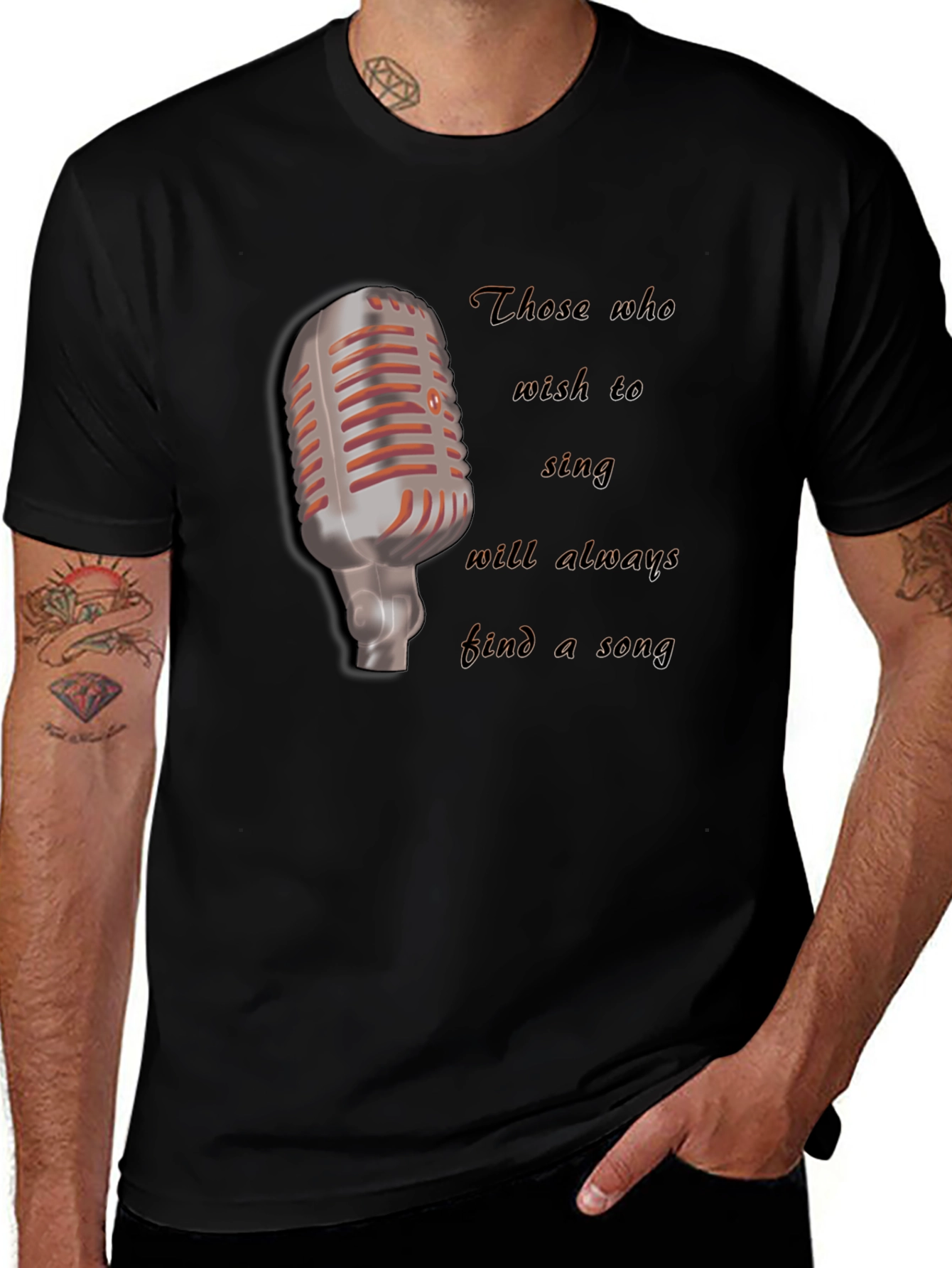 Sing Your Heart Out Graphic Tee