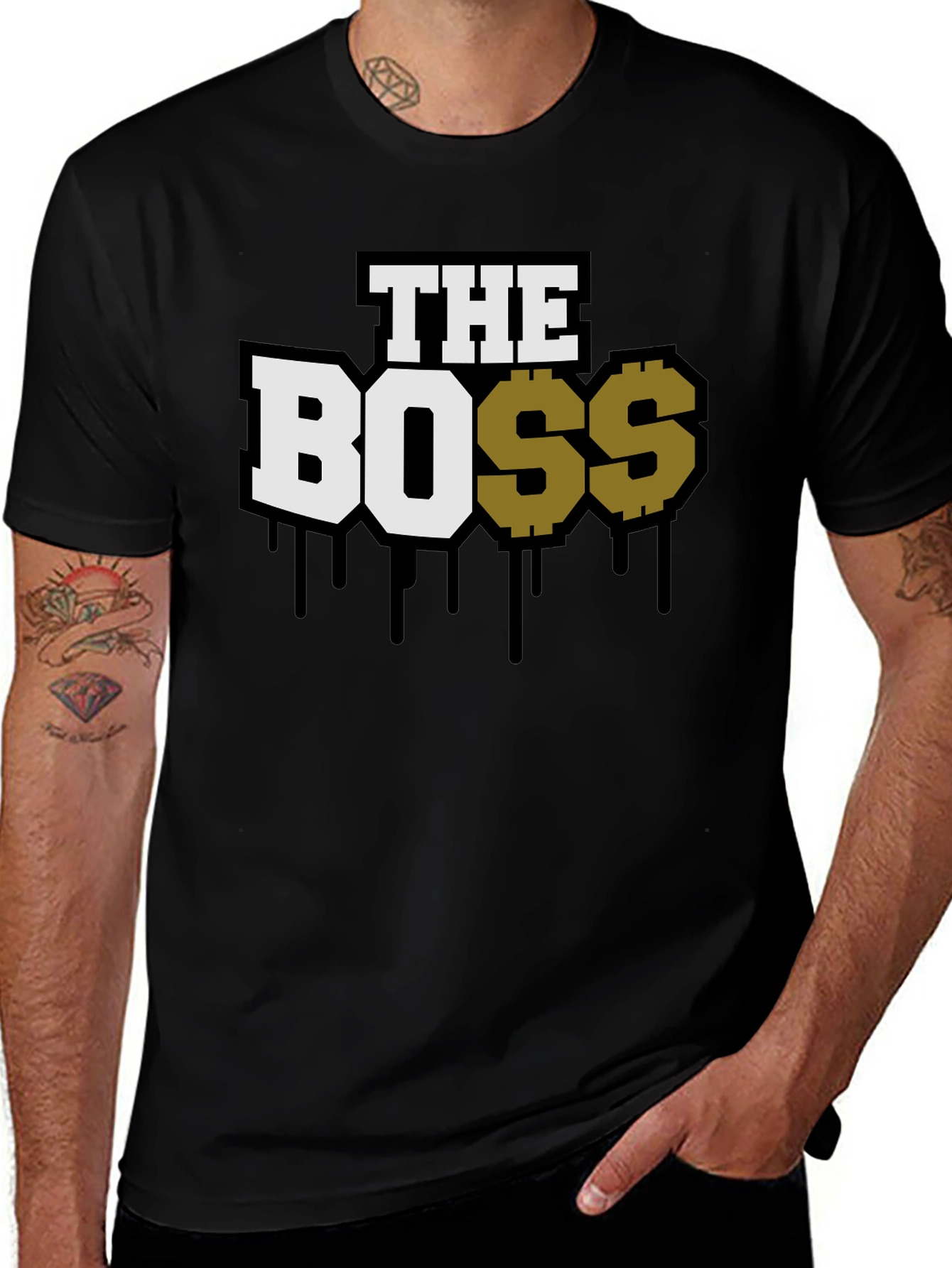 The Boss Black T-Shirt