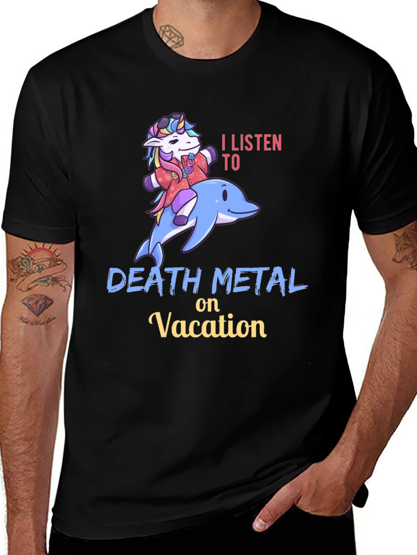 Variant 14 of Death Metal Vacation T-Shirt