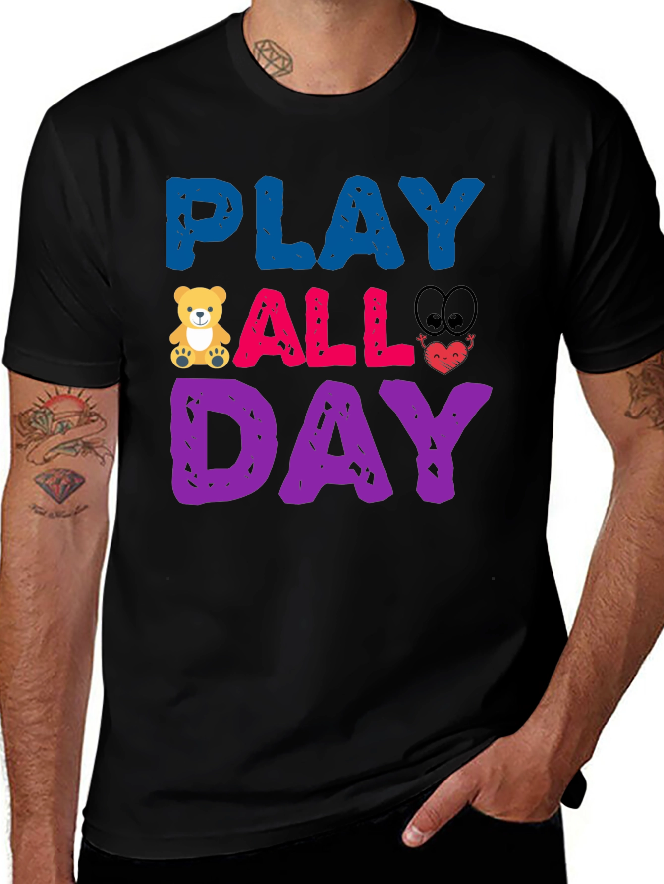 Variant 22 of Play All Day Graphic T-Shirt