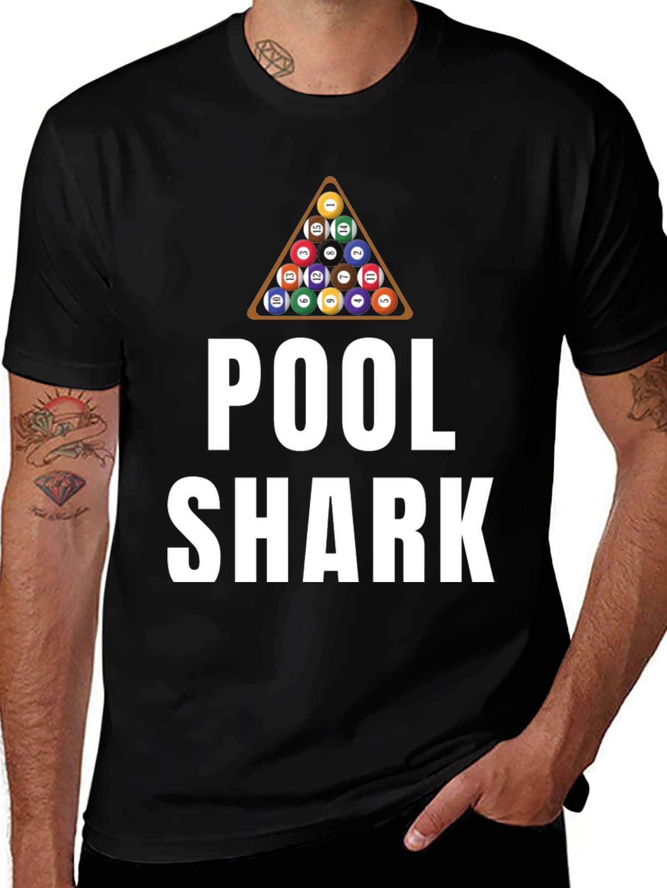 Pool Shark T-Shirt - Billiards Graphic Tee
