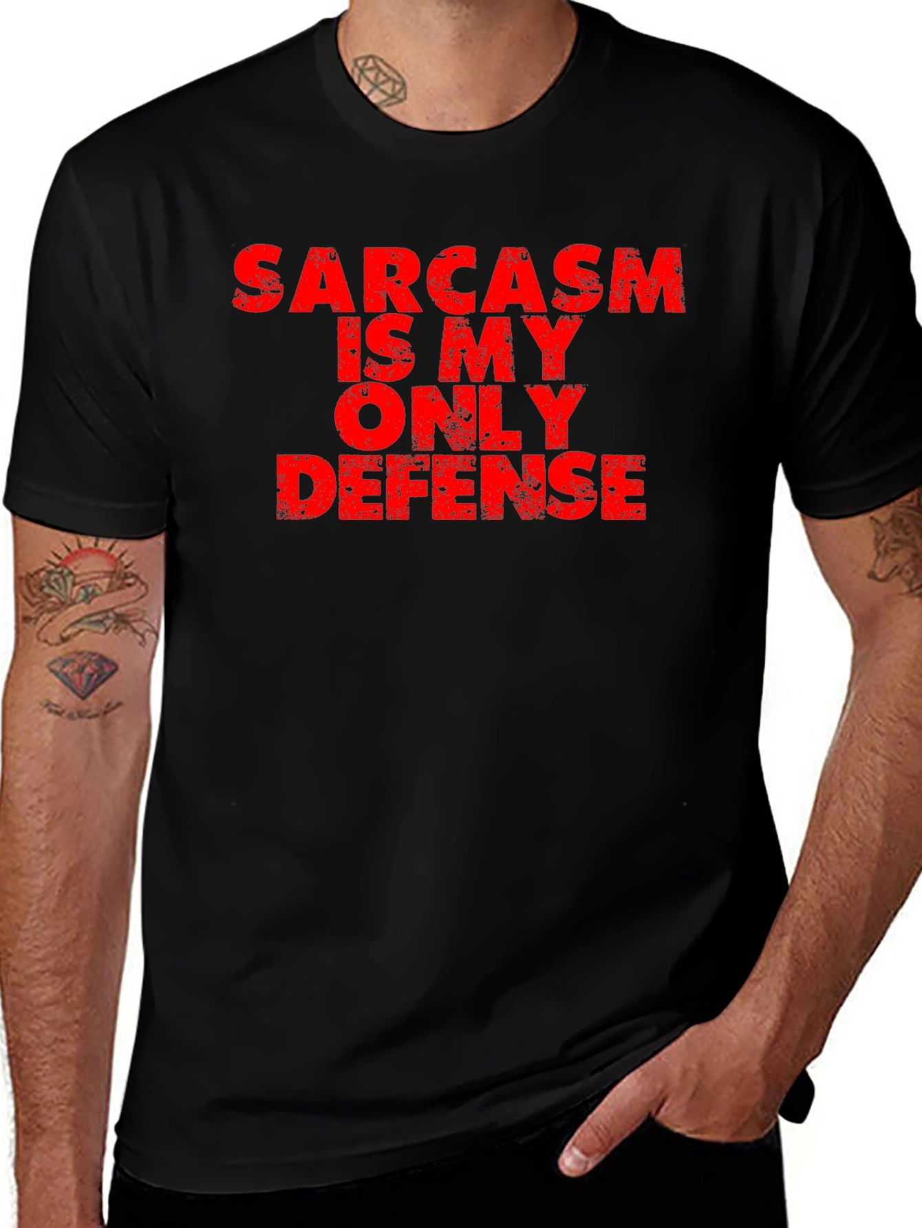 Sarcasm is My Only Defense T-Shirt
