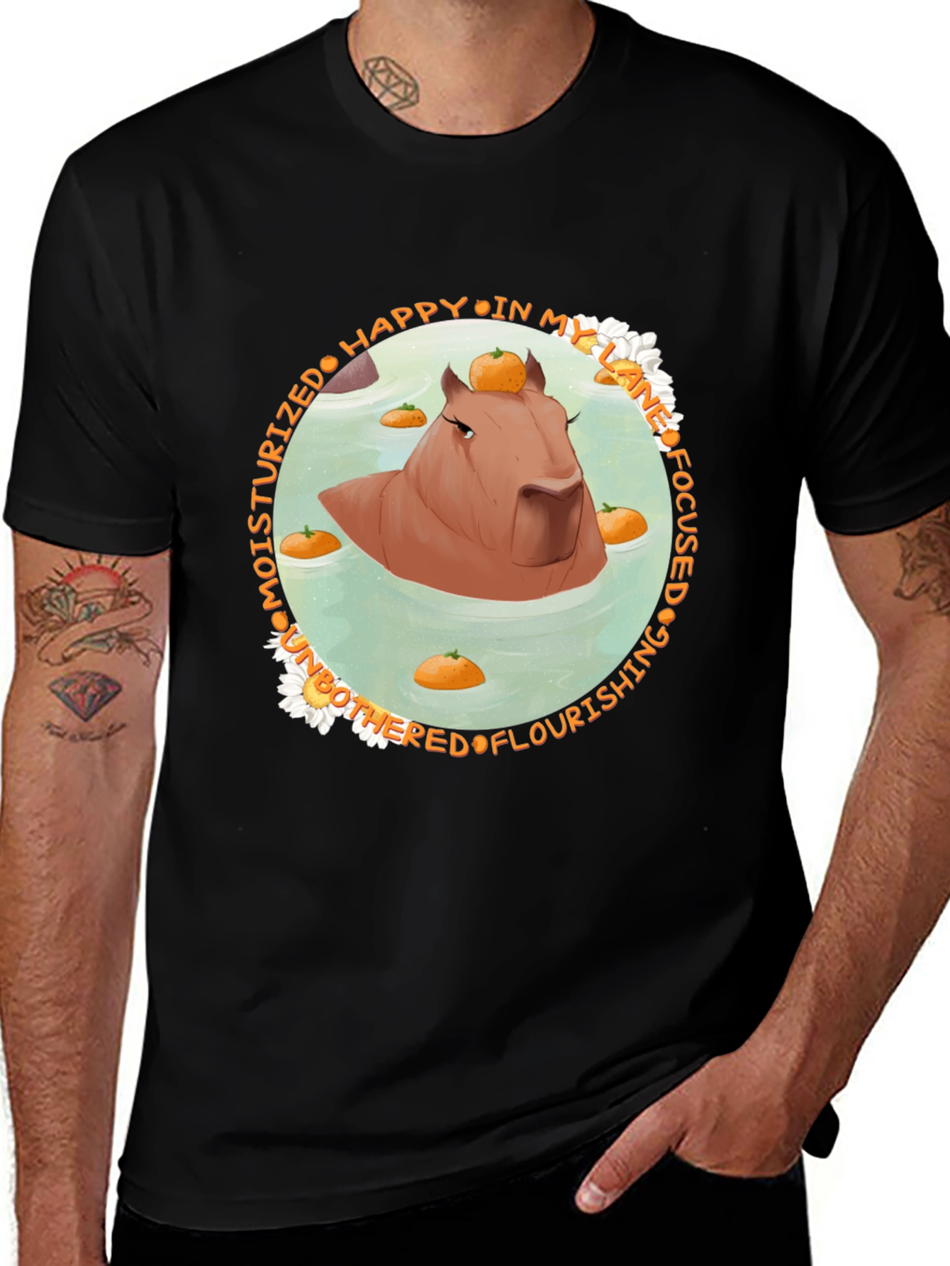 Variant 10 of Capybara in My Lane T-Shirt