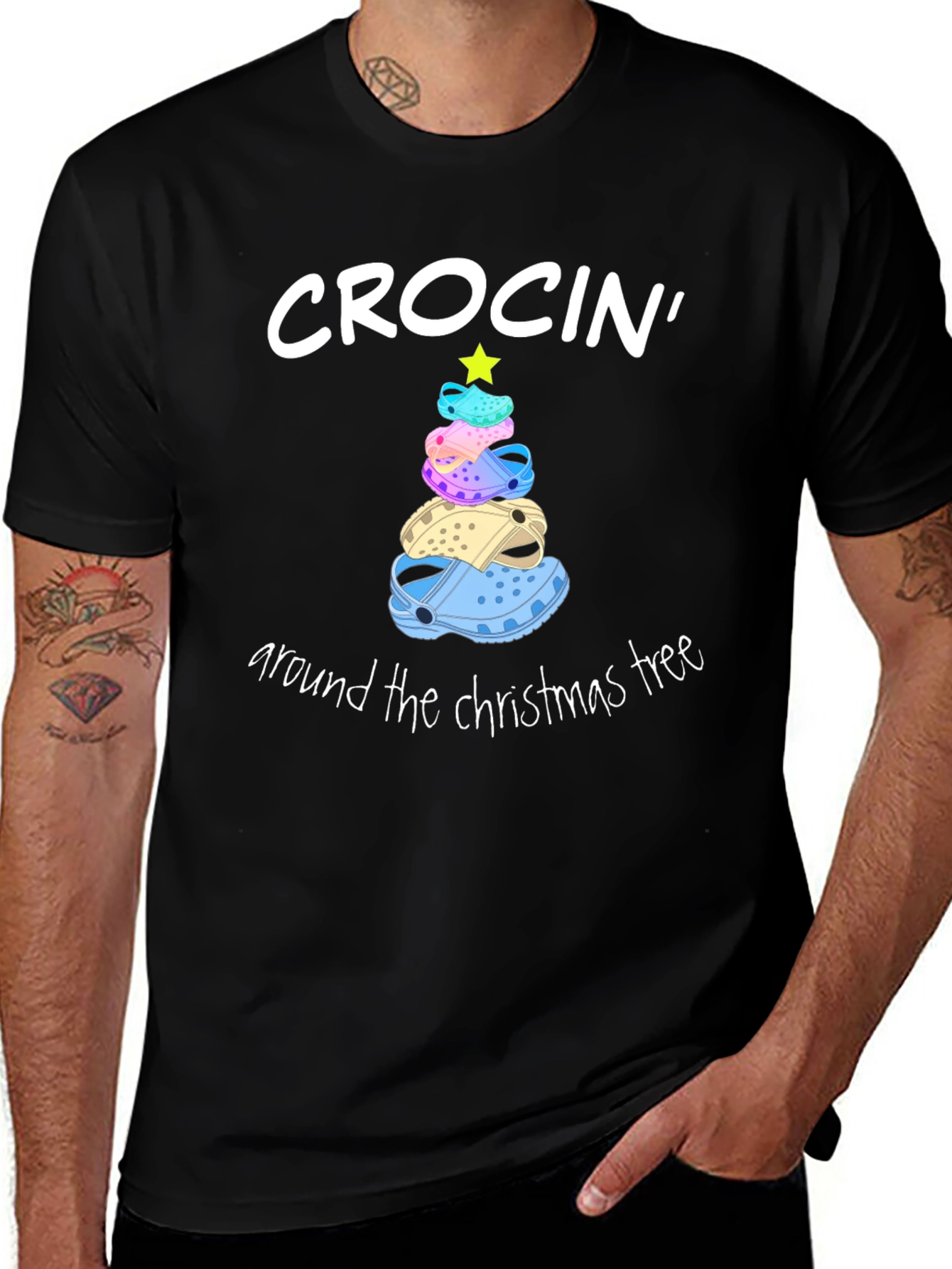 Crocin' Around the Christmas Tree T-Shirt