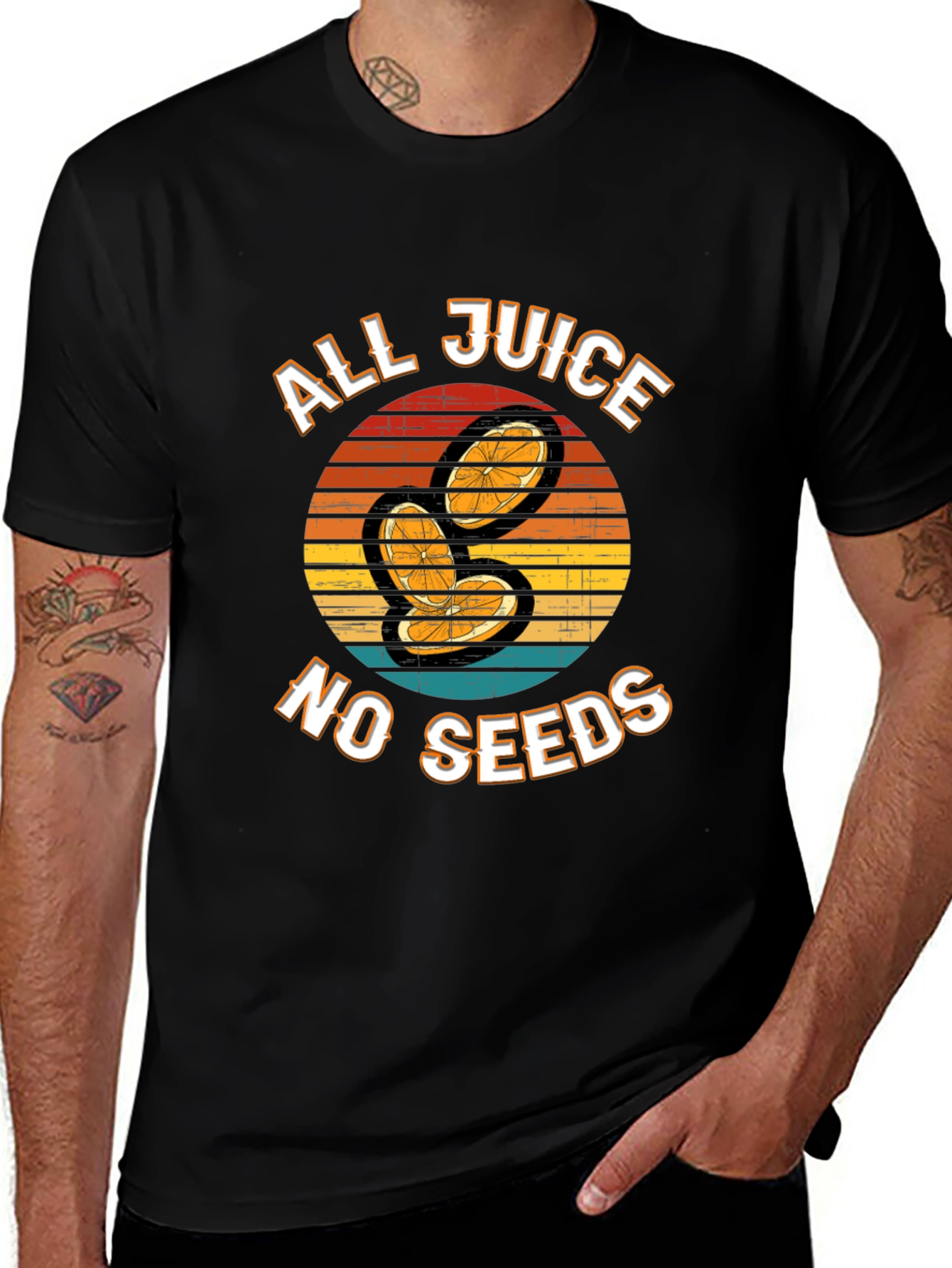 Variant 17 of All Juice No Seeds Graphic T-Shirt