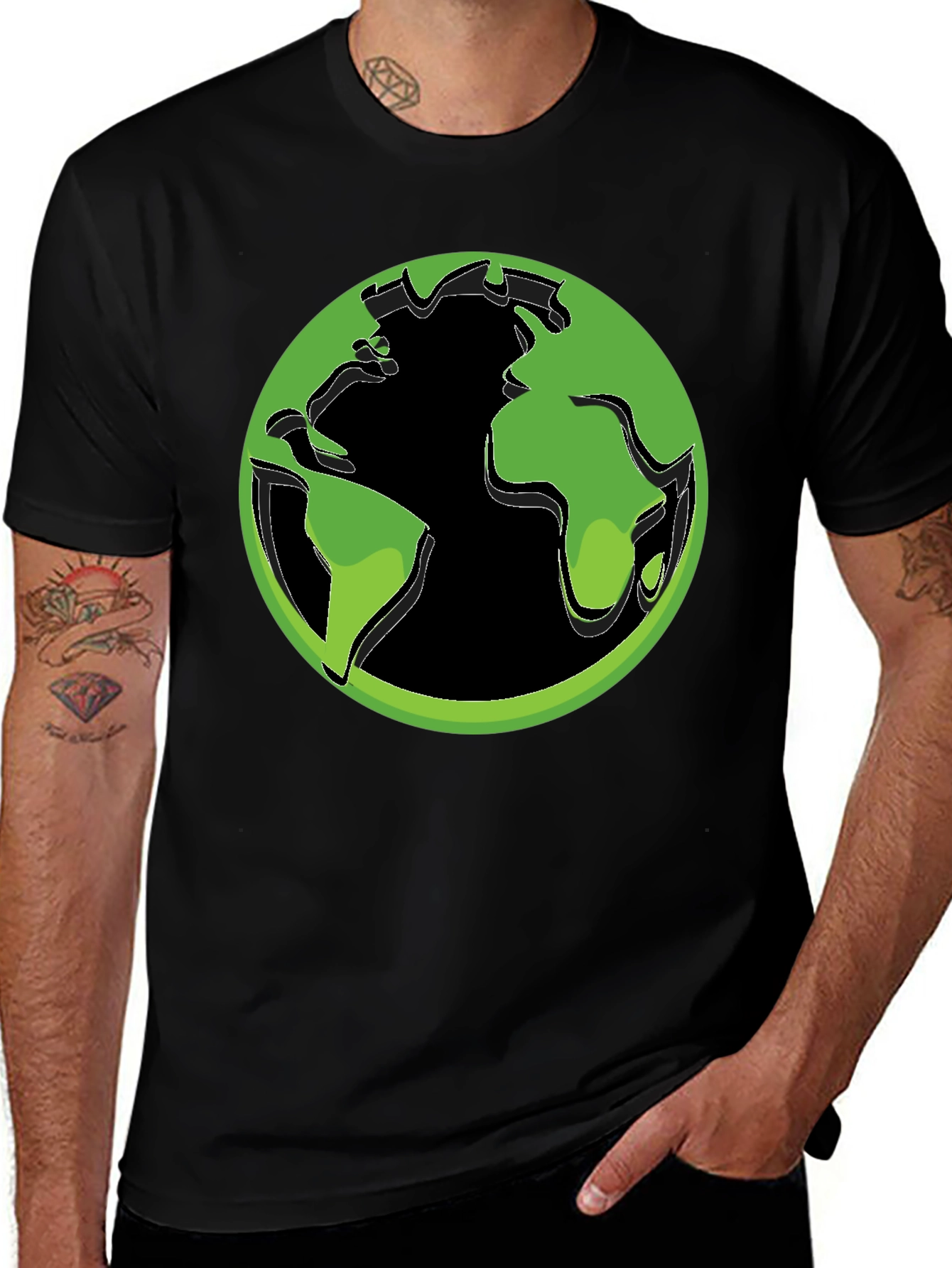 Earth Graphic T-Shirt - Eco Friendly Style