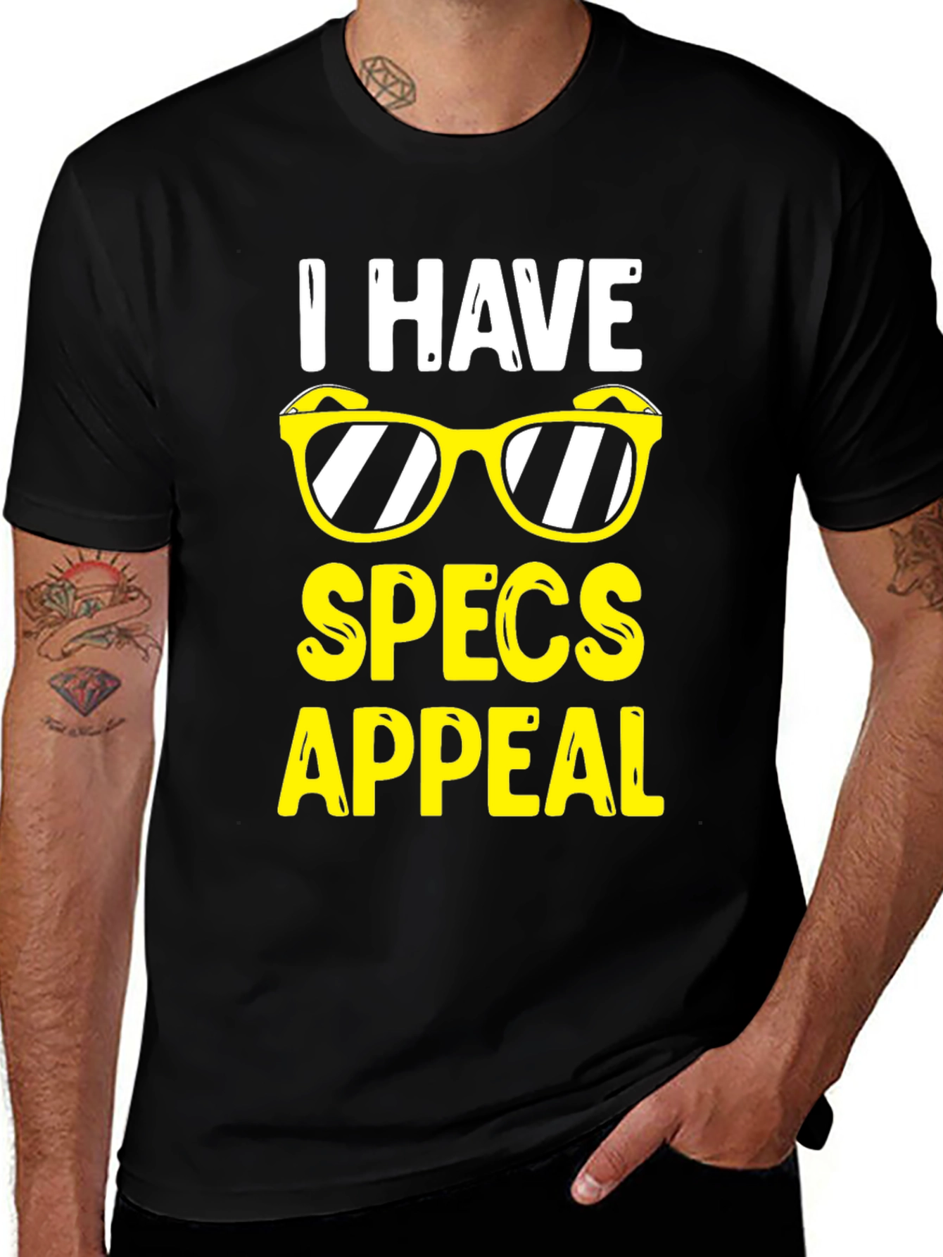 I Have Specs Appeal T-Shirt Funny Eyeglasses Graphic Tee