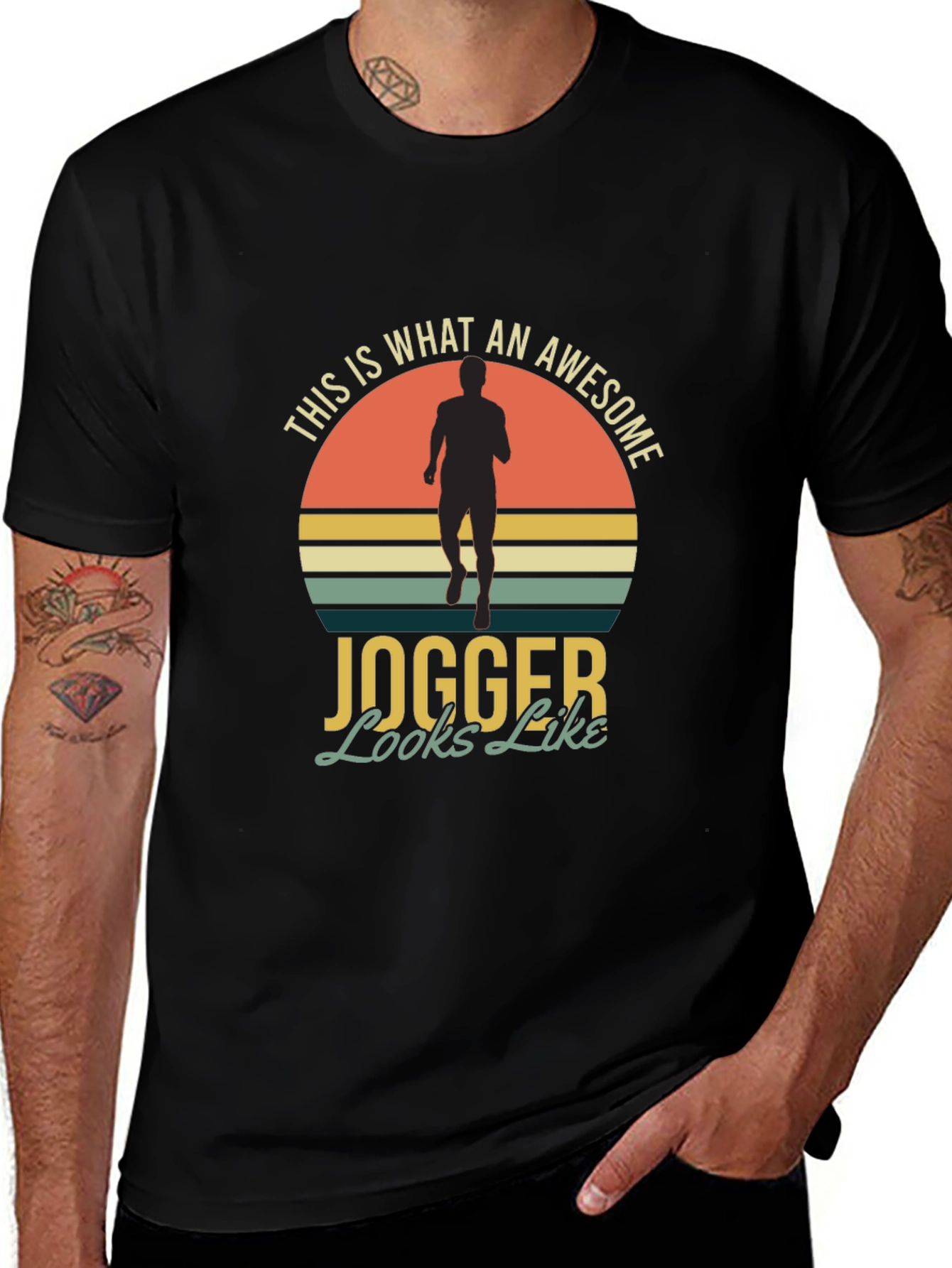 Variant 22 of Awesome Jogger Graphic Tee