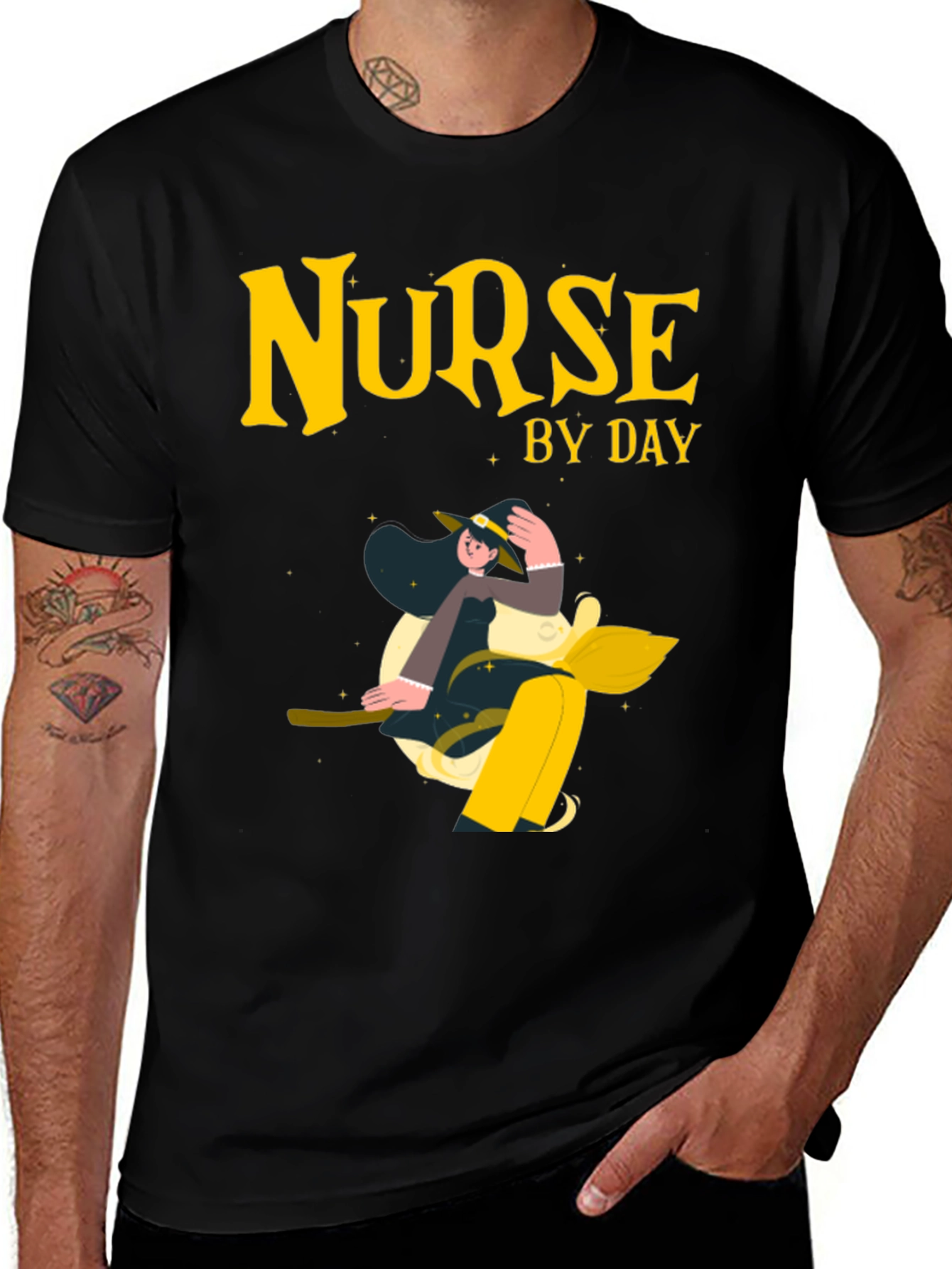 Variant 25 of Nurse By Day T-Shirt - Novelty Apparel