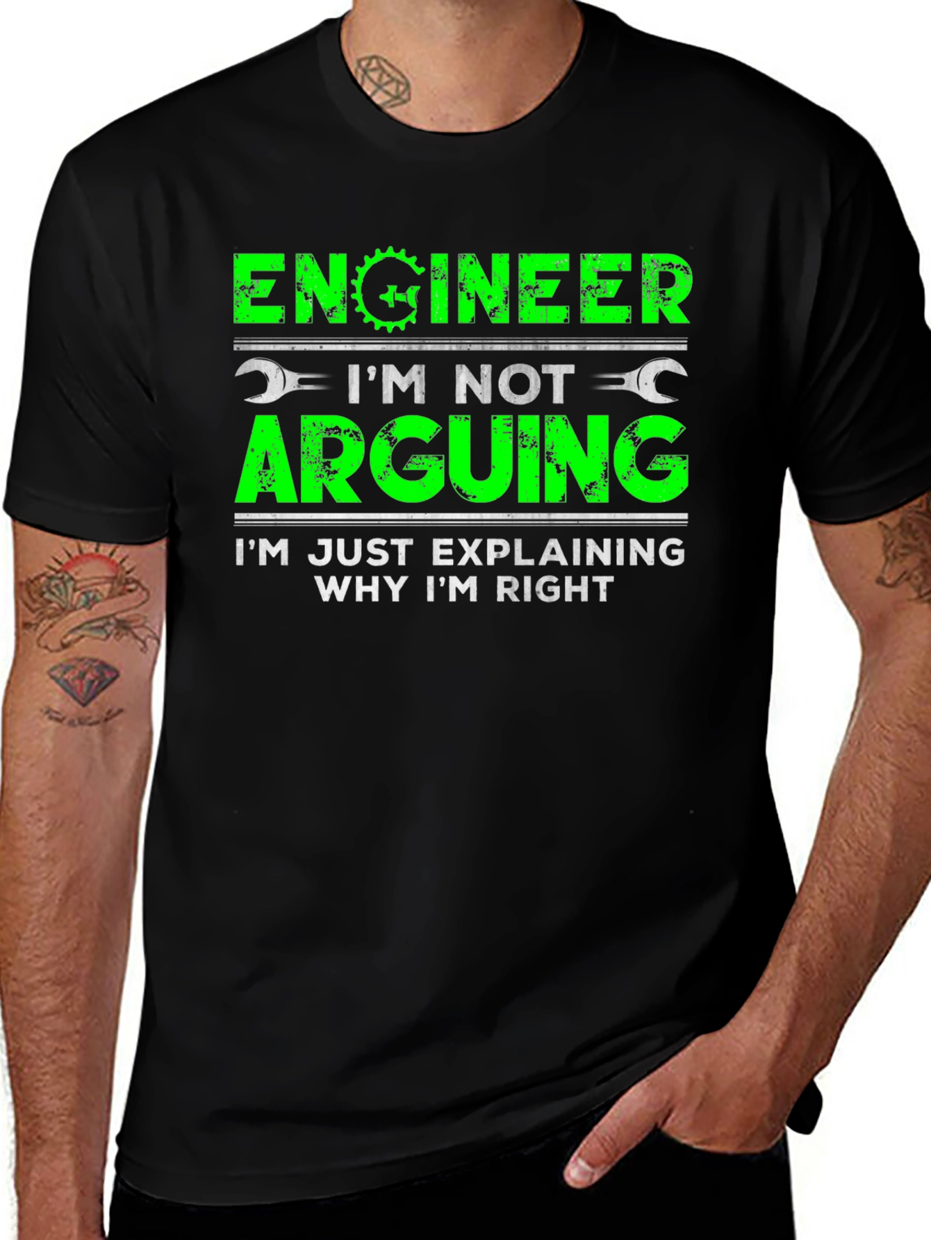 Variant 23 of Engineer Arguing Funny T-Shirt