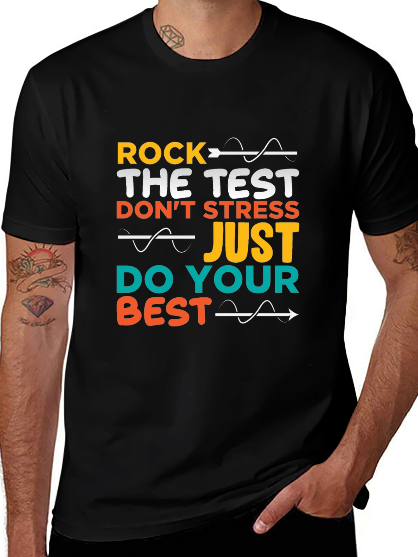 Variant 28 of Rock The Test T-Shirt